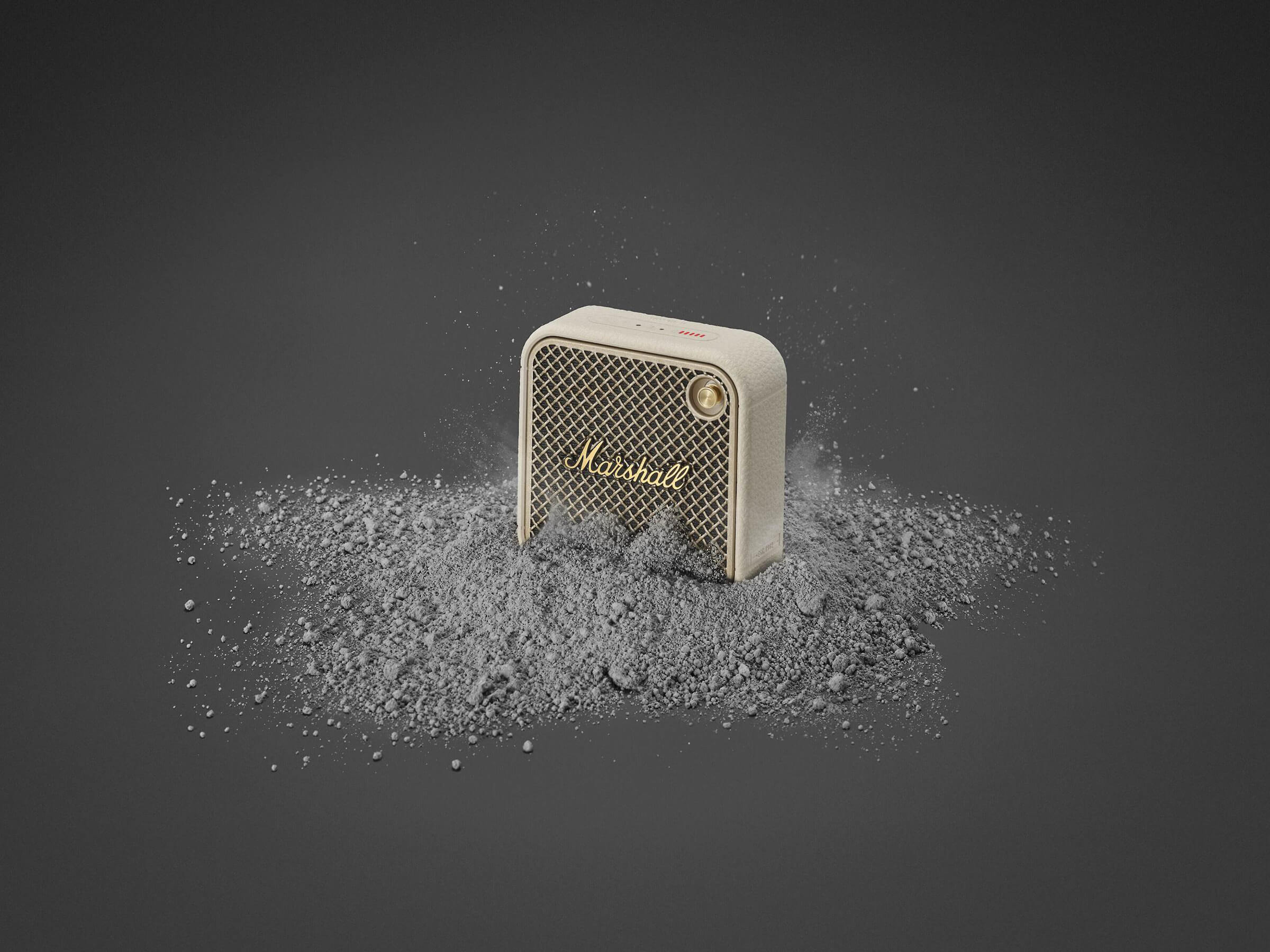 Marshall Willen II Portable Bluetooth Speaker - Wireless Outdoor Speaker with Rich Bass, IP67 Waterproof, 15+ Hours Playtime - Perfect for Travel, Camping, Beach & Home Use