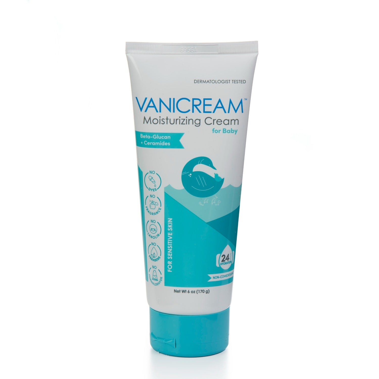 Vanicream Moisturizing Cream for Baby - Fragrance-Free, Hypoallergenic Baby Lotion for Sensitive Skin | Gentle Daily Moisturizer for Dry Skin, Eczema & Diaper Rash Relief | Perfect for Newborns, Infants & Toddlers