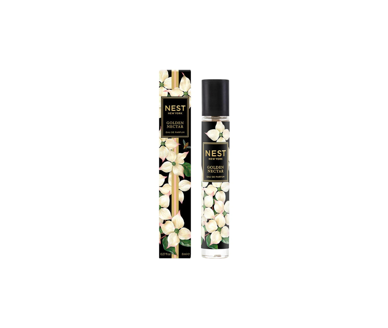 Golden Nectar Travel Spray - 3 Pack Mini Perfume Bottles for Women, Portable Refillable Fragrance Atomizer for Purse, Gym, Office & Travel Essentials