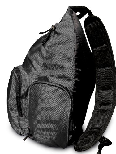University of Nebraska Huskers Sling Backpack - Adjustable Single Strap Design for School, Travel & Game Day Essentials | Durable College Backpack for Students & Fans