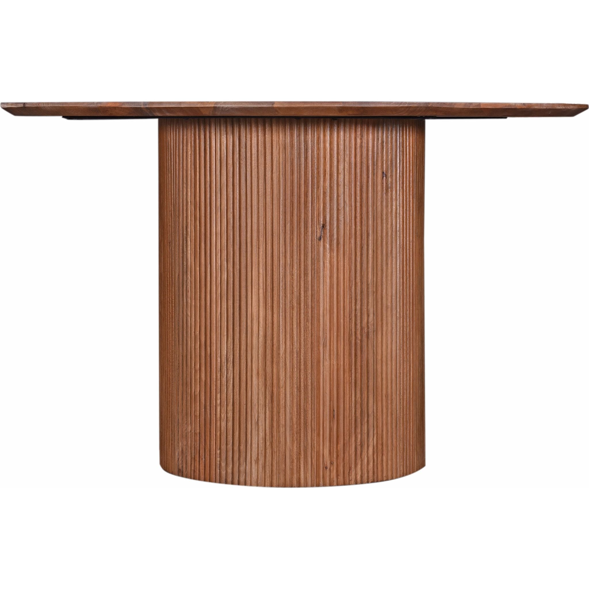 Baris Light Brown Dining Table - 82