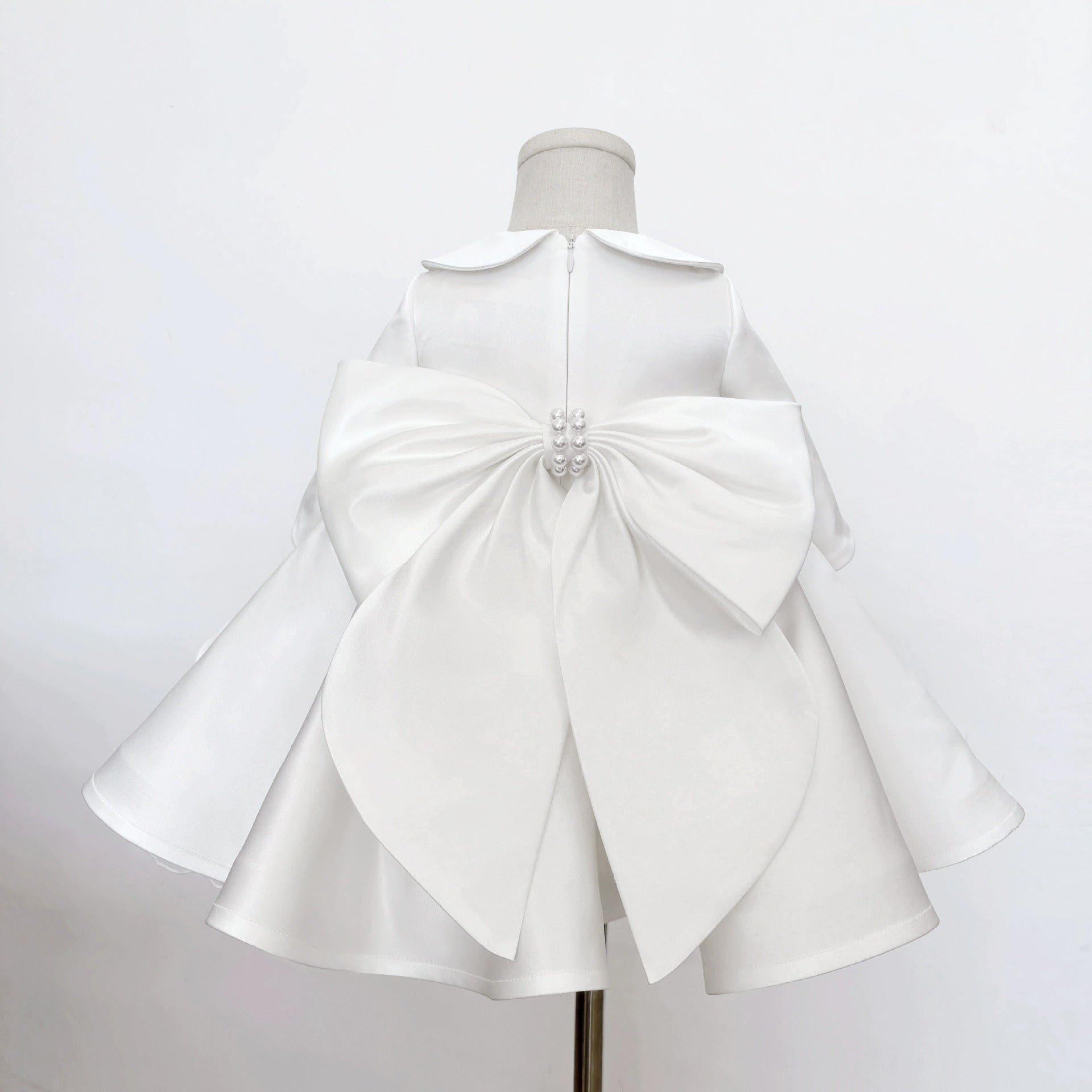 Girls Long Sleeve Birthday Party Dress - Flower Girl Princess Gown for Weddings & Special Occasions | Perfect for Birthday Celebrations, Pageants & Formal Events