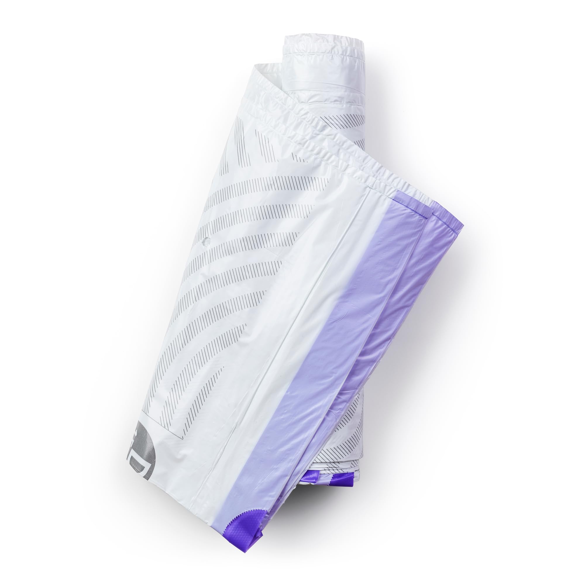 Brabantia PerfectFit Drawstring Trash Bags - 20 Count, 4-5.3 Gallon (Size D) - Thick Plastic Trash Can Liners for Kitchen, Bathroom & Office Waste Disposal