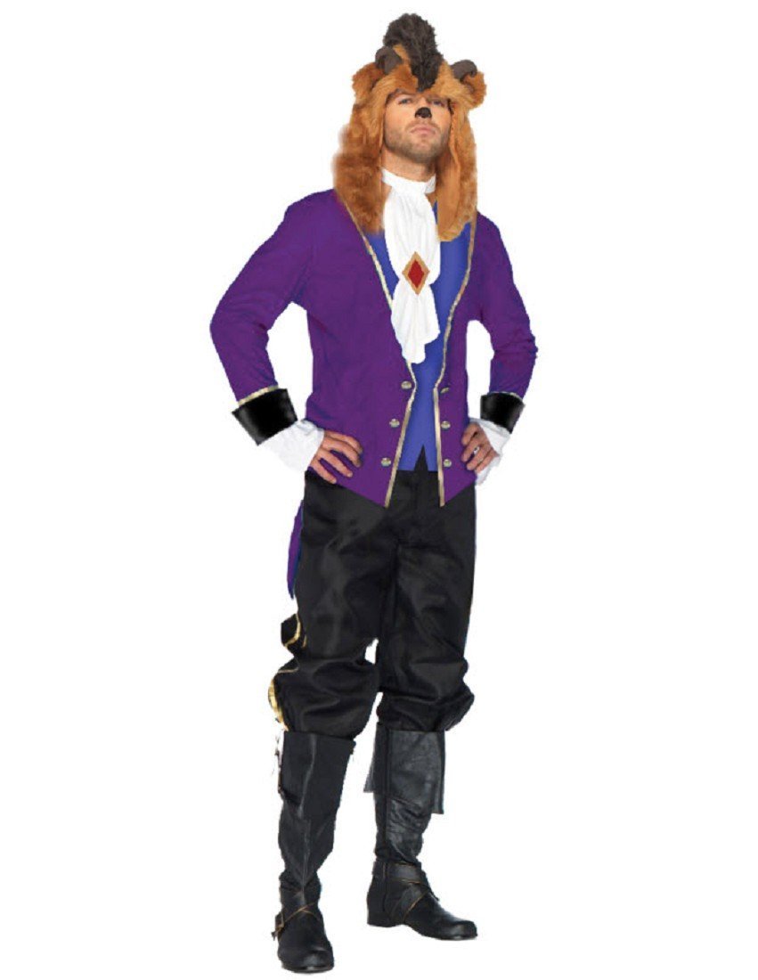 Beast 2-Piece Adult Costume Set for Halloween, Cosplay & Theme Parties | Disney-Inspired Outfit for Men & Women