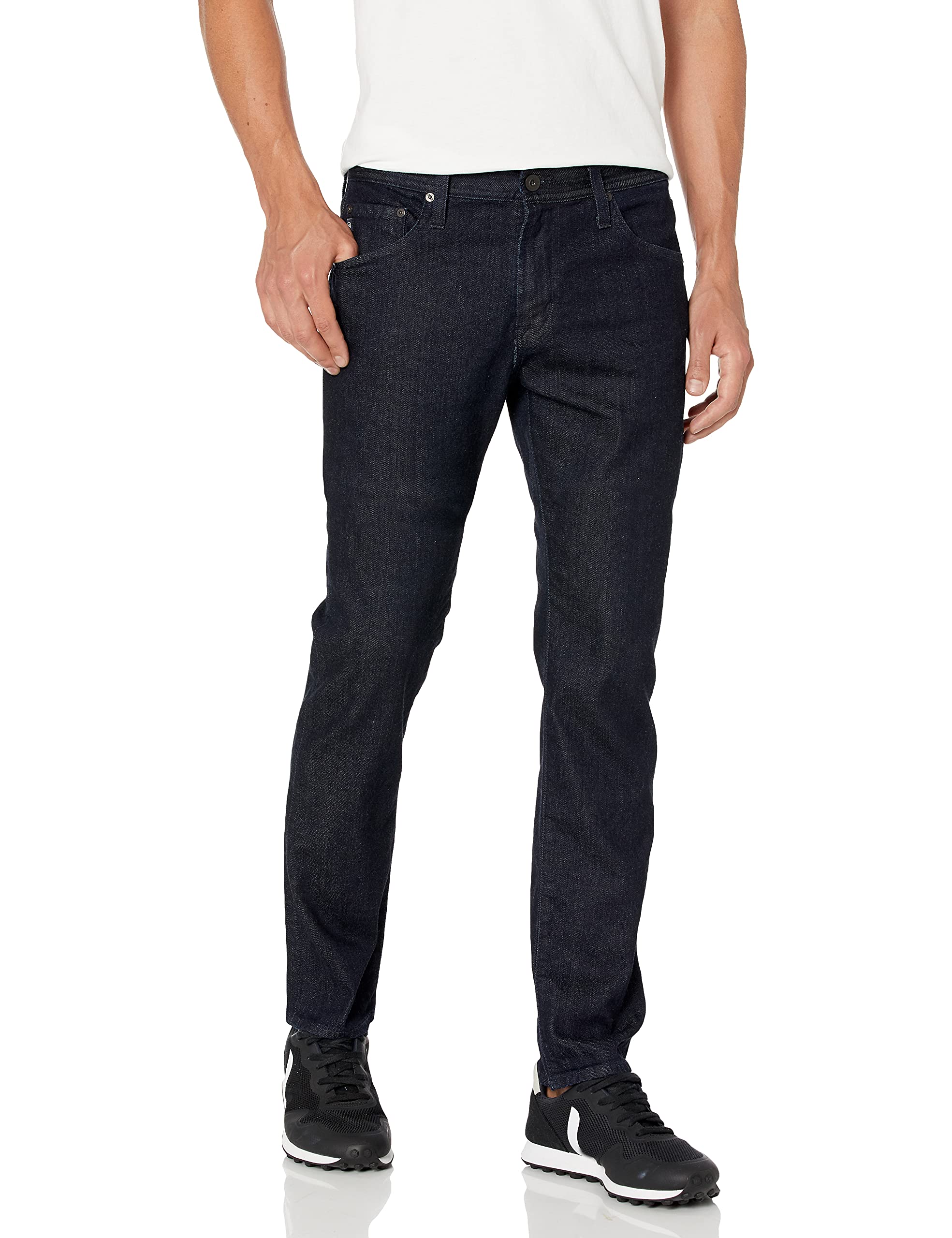 AG Adriano Goldschmied Men's The Tellis Modern Slim Fit Stretch Denim Jeans - Comfortable & Stylish for Casual Wear, Office & Night Out