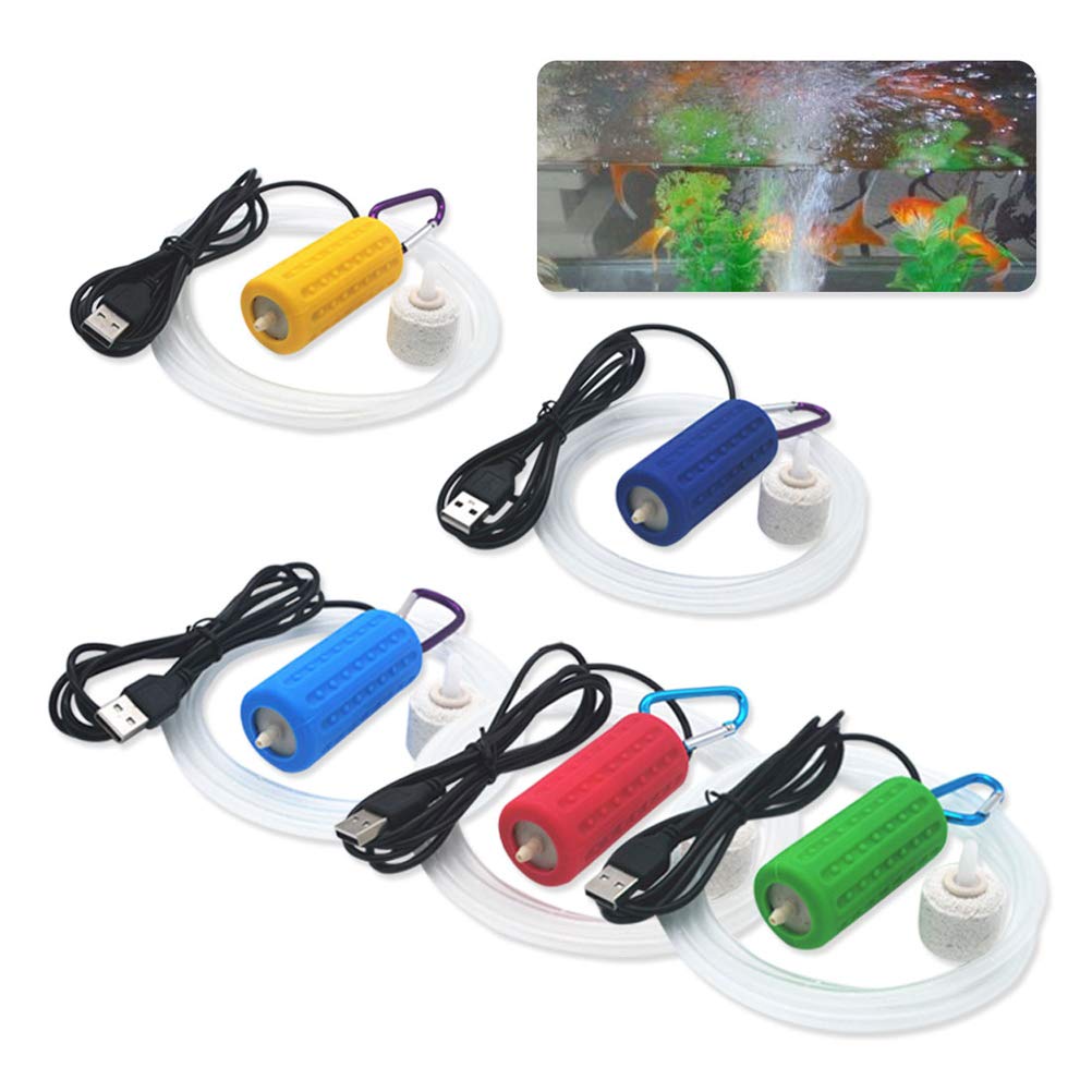 ULTECHNOVO Oxygen Air Pump for Aquarium - Quiet Fish Tank Air Pump with Strong Airflow, Ideal for Home Aquariums, Fish Tanks, and Hydroponic Systems
