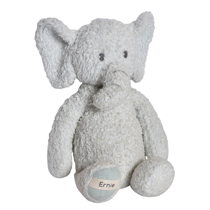 Ernie the Elephant Organic Plush Toy - Soft Eco-Friendly Stuffed Animal for Kids | Perfect for Nursery Decor, Baby Shower Gifts & Cuddling