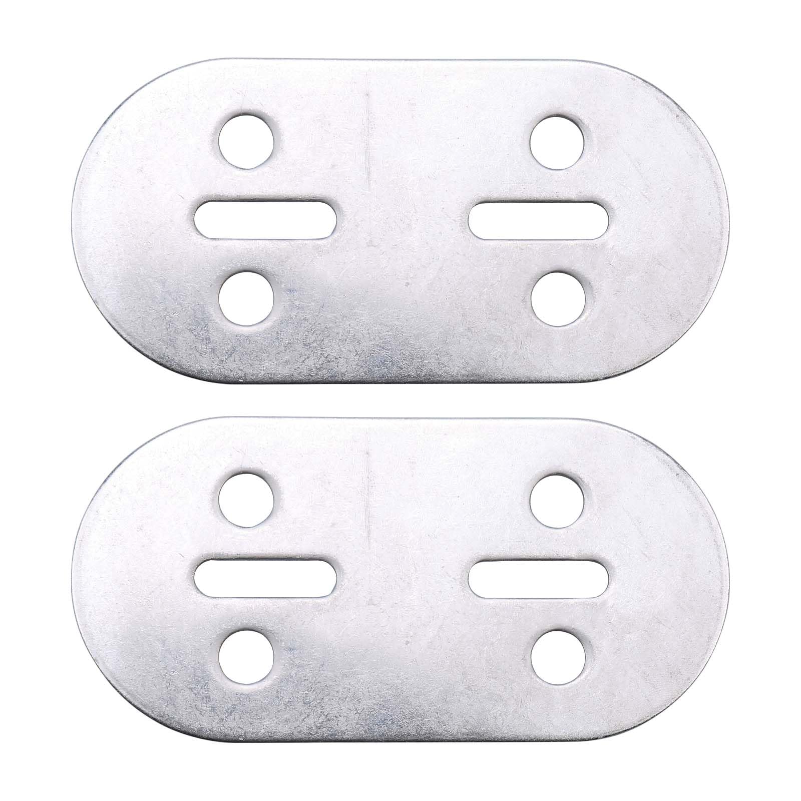 Stainless Steel MX Boat Cleats Back Plate - Marine Dock Cleat Backing Plate for Boat & Dock Cleat Repair - Reinforced Backing Plate (Pack of 2) - Perfect for Boat Deck Reinforcement & Dock Hardware Upgrades