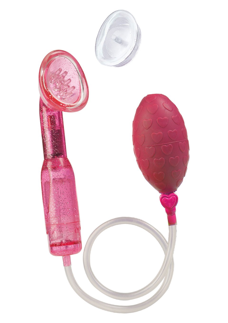 CalExotics Original Clitoral Pump for Women - Pink Adult Pleasure Toy for Enhanced Sensation & Intimate Play | Perfect for Solo Use & Couples Foreplay