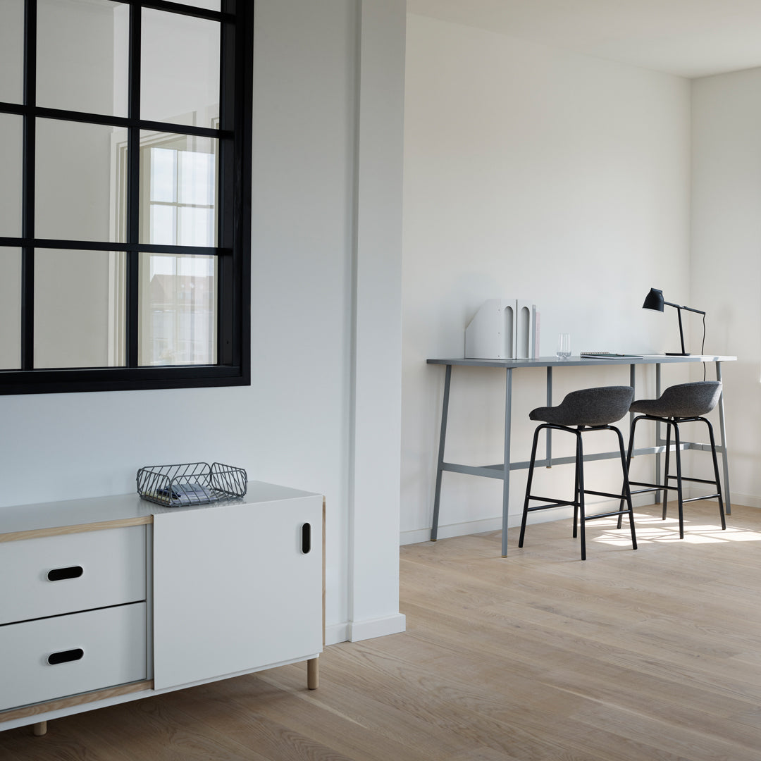 Kabino Modern Sideboard with 4 Drawers - Stylish Storage Cabinet for Living Room, Dining Room & Entryway