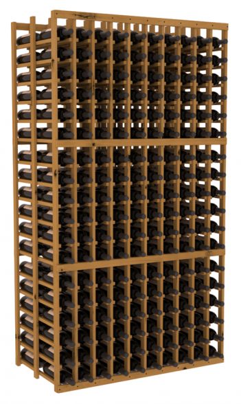 InstaCellar 10 Column Double Deep Rack - Heavy Duty Metal Wine Rack for Home & Commercial Use | Perfect for Wine Cellars, Restaurants & Bars