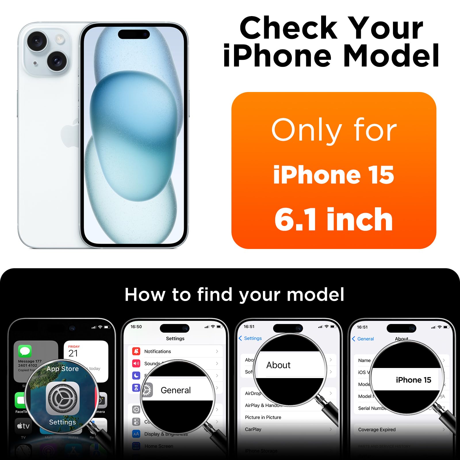 Premium Liquid Silicone Case for iPhone 15 (6.1