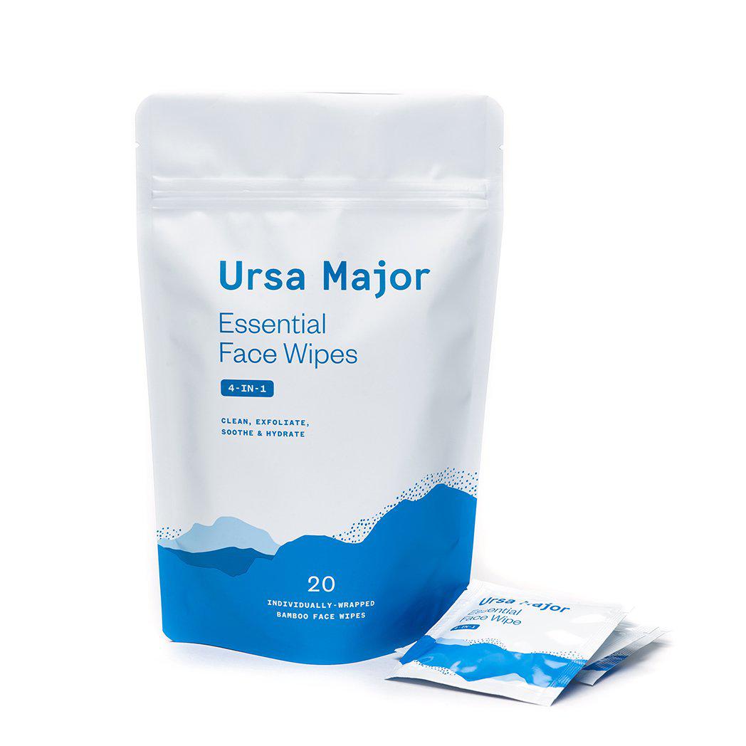 4 in 1 Essential Face Wipes - Gentle Cleansing, Makeup Remover, Oil Control & Moisturizing - Perfect for Travel, Gym & Daily Skincare Routine