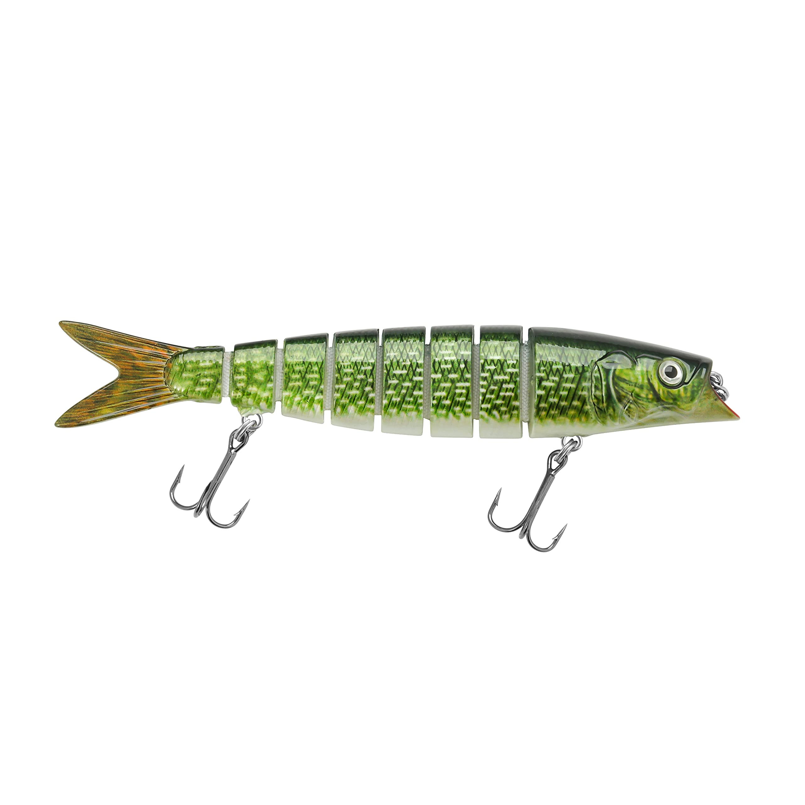 **2024 Premium Multi-Jointed Swimbait Lures for Bass, Salmon & Trout - Slow Sinking Bionic Fishing Lures for Freshwater & Saltwater - Realistic Lifelike Design - Perfect Fishing Tackle & Gifts for Men - Ideal for Lake, River & Ocean Fishing**
