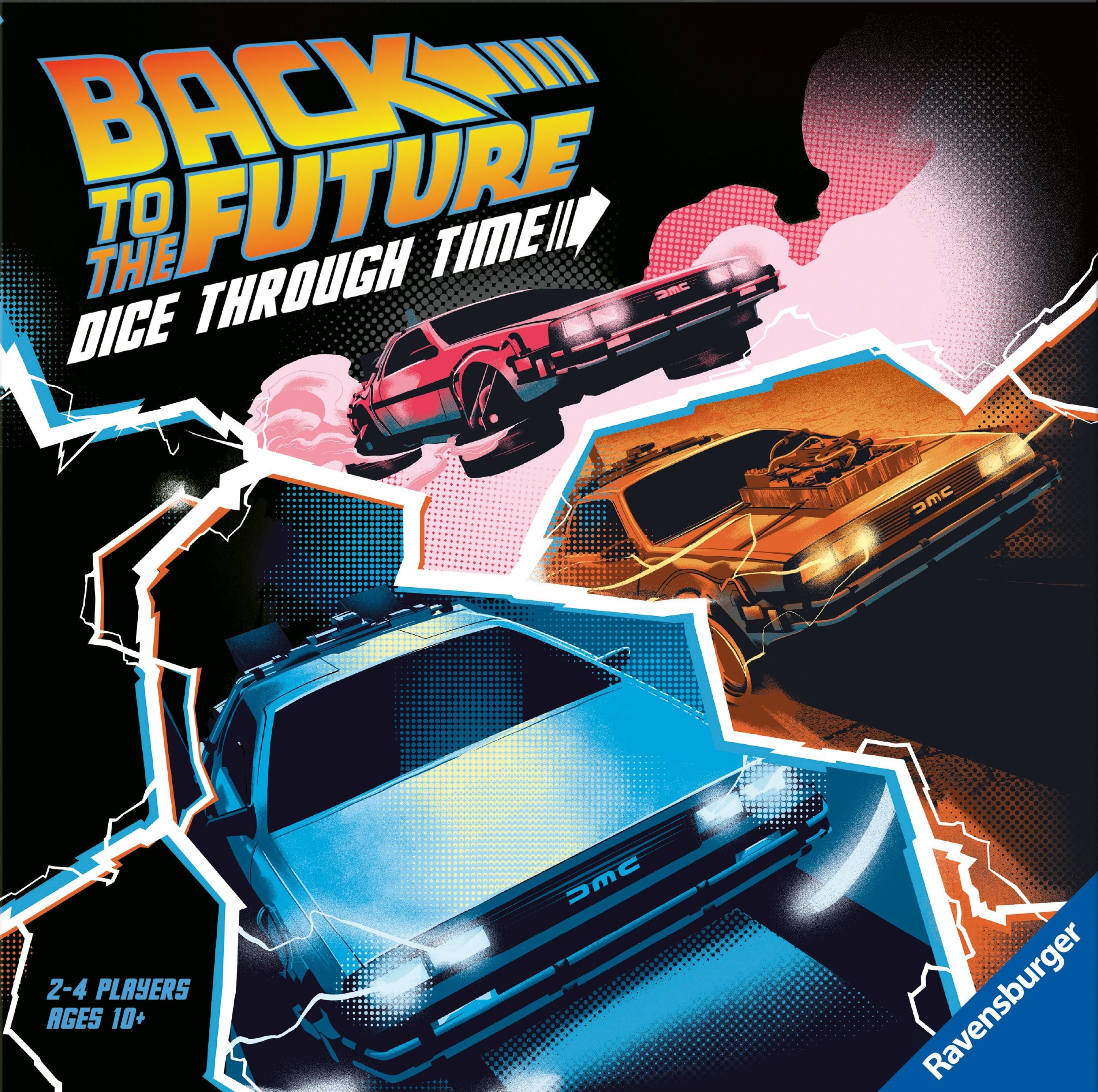 Back to the Future Dice Through Time Board Game | Official Time Travel Adventure Game | Perfect for Family Game Nights & Movie Fans