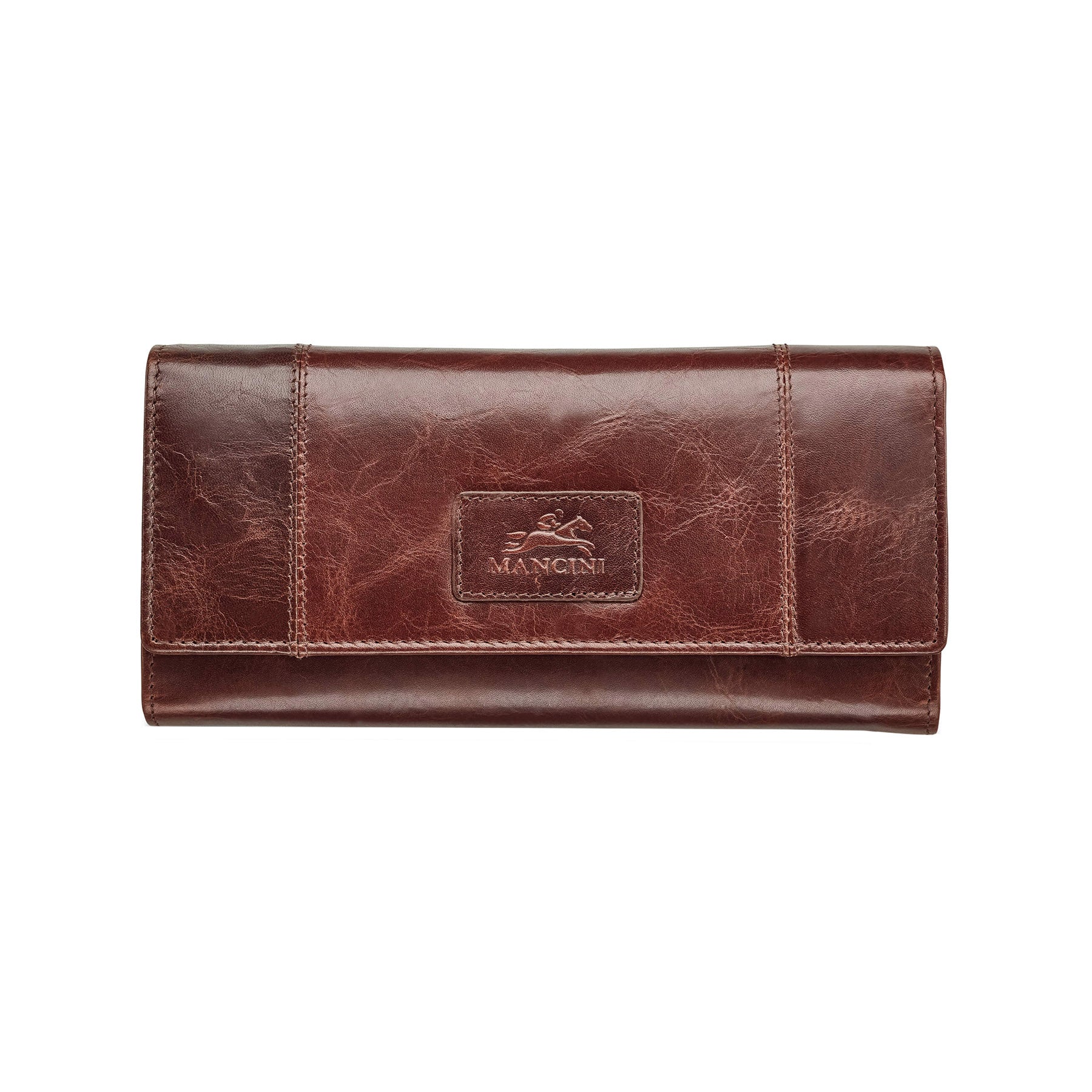 Mancini CASABLANCA RFID Blocking Women's Trifold Wallet - Secure & Stylish for Everyday Use, Travel, and Business