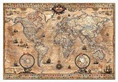 Vintage World Map 1000 Piece Jigsaw Puzzle for Adults - Educational Geography Game & Home Decor