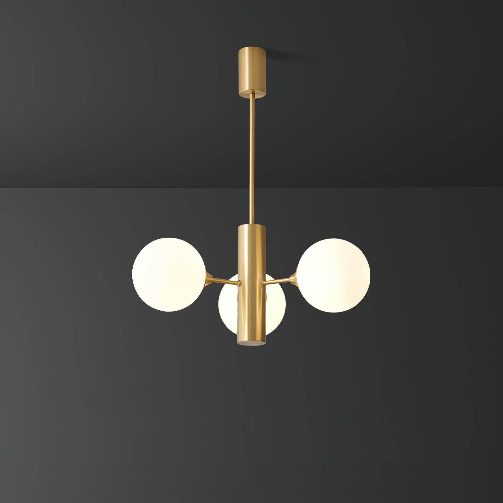 Stylish Bean Ball Chandelier - Modern Pendant Lighting Fixture for Dining Room, Bedroom & Living Room Decor