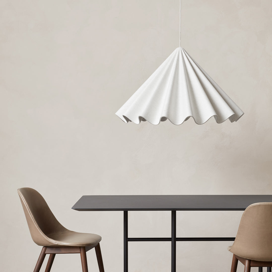 Iskos Berlin Dancing Pendant Light - Modern Scandinavian Glass Ceiling Lamp for Dining Room, Kitchen Island & Living Room Decor