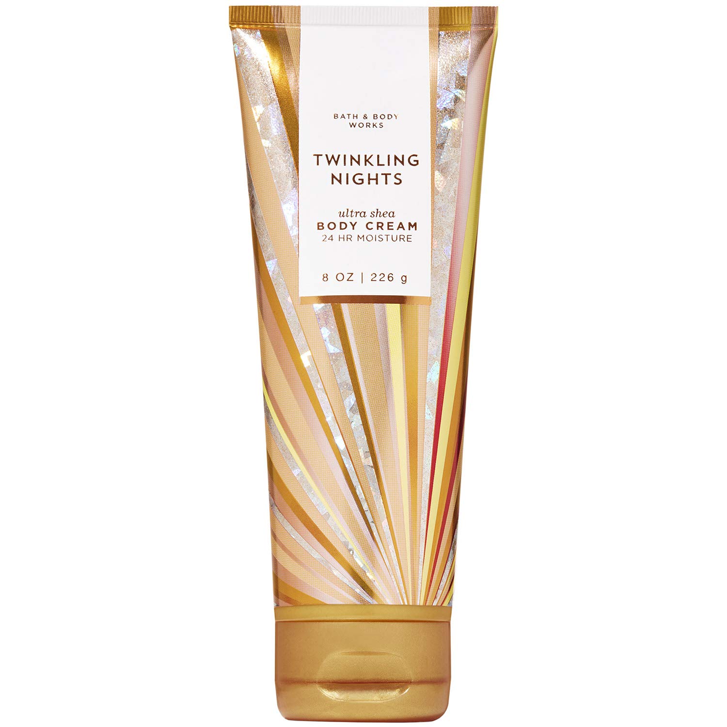 Bath and Body Works TWINKLING NIGHTS Ultra Shea Body Cream - 8 oz Moisturizing Lotion for Dry Skin (2019 Limited Edition) - Perfect for Nighttime Hydration & Gift Giving
