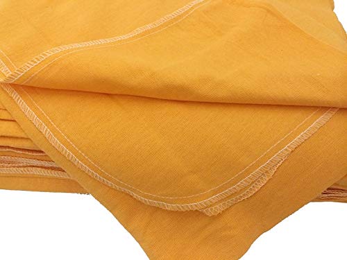 6-Piece Orange Auto Fender Cover & Seat Protector Set | 100% Soft Natural Cotton | Eco-Friendly Car Interior Protection | Perfect for Mechanics, Garages, Body Shops & DIY Projects | Protects Seats, Dashboards & Vehicle Surfaces