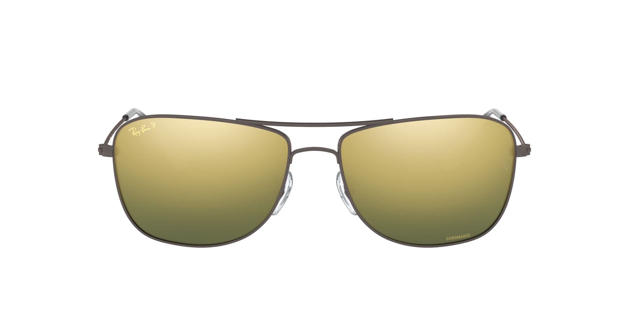 Ray-Ban RB3543 Chromance Aviator Sunglasses for Men & Women - Polarized UV Protection Lenses - Classic Pilot Style for Driving, Travel & Outdoor Activities