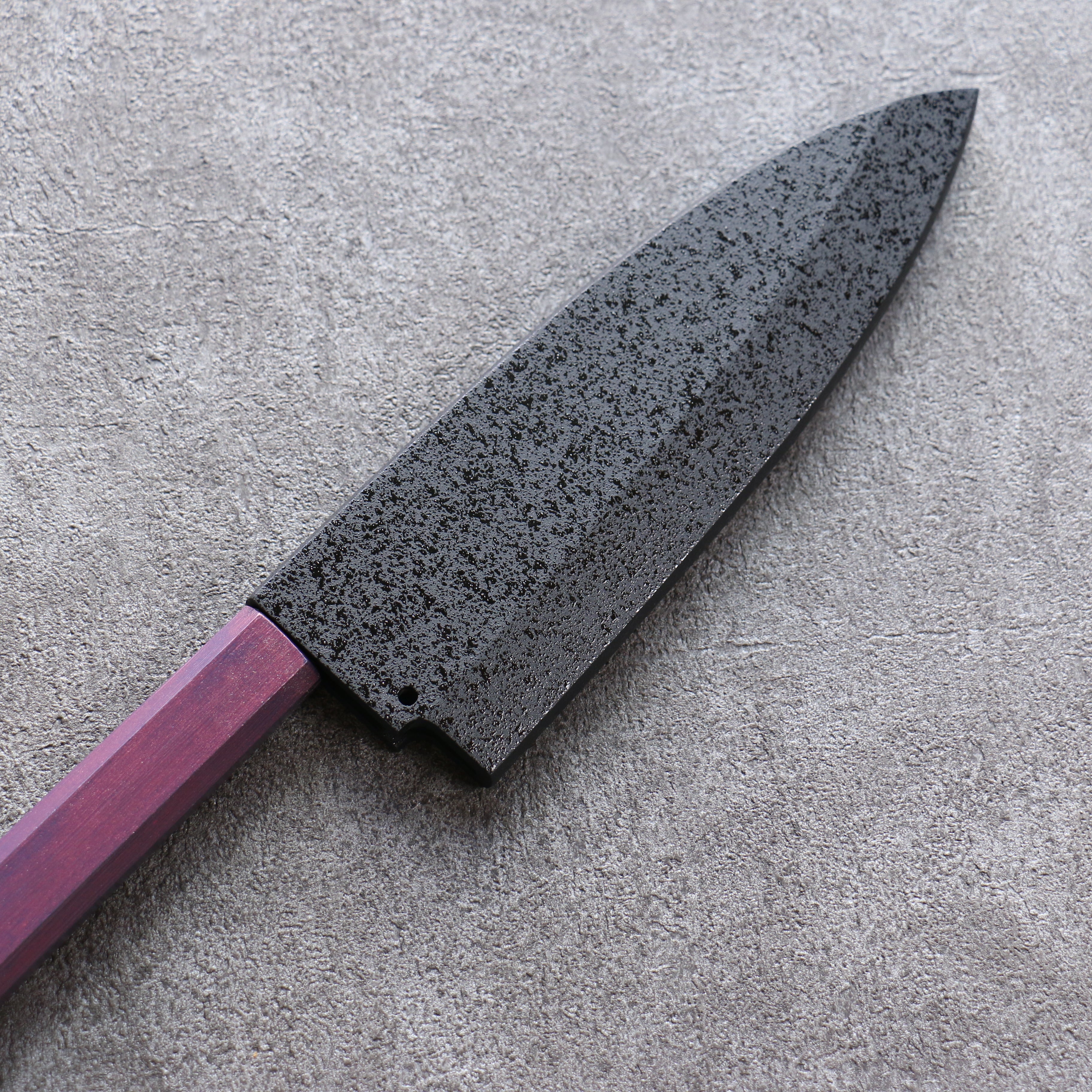 Premium Kuroshime Magnolia Sheath for 165mm Deba Knife - Handcrafted Plywood Pin by Kaneko - Perfect for Japanese Kitchen & Sushi Chefs