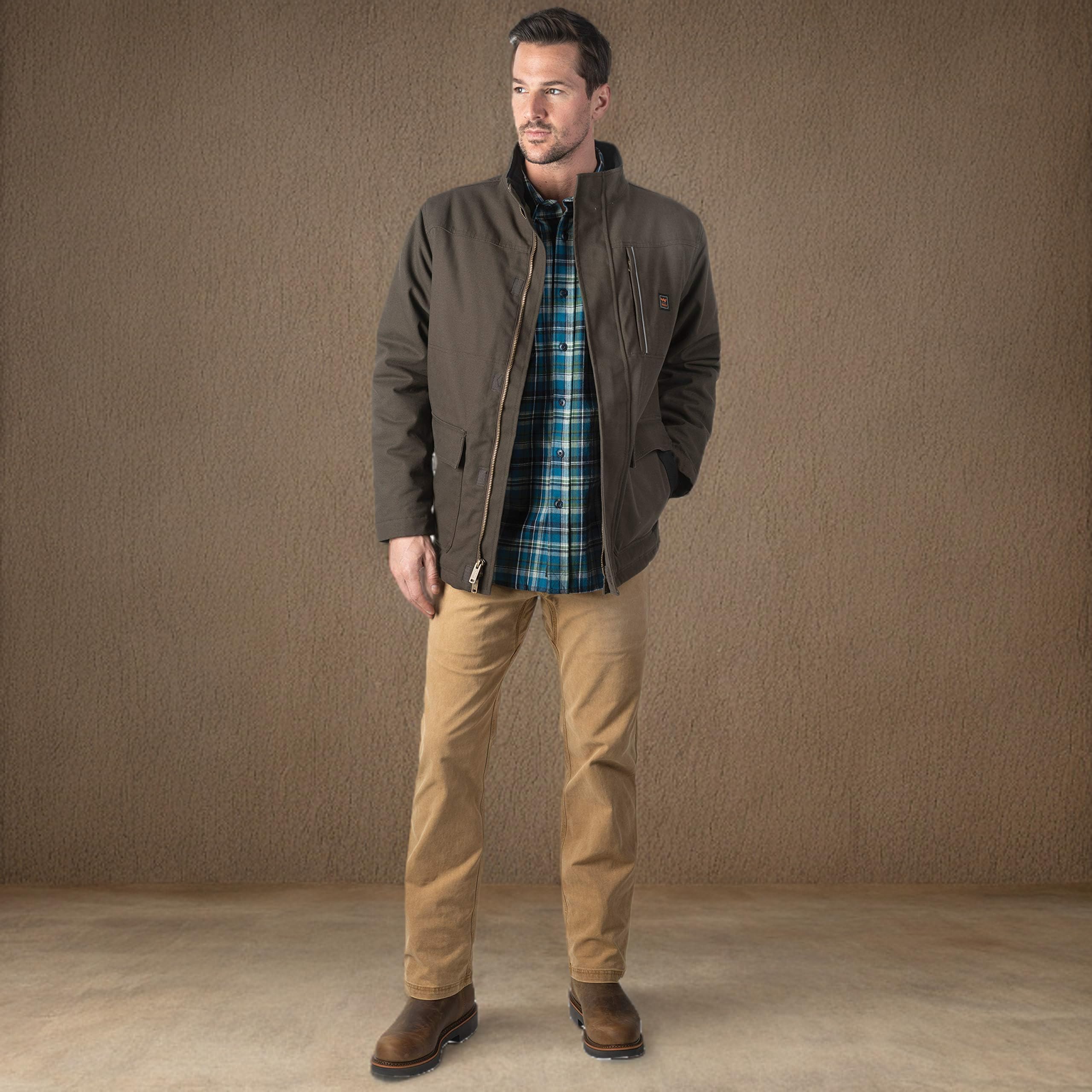 Men's Super Duck Insulated Winter Coat for Outdoor Activities