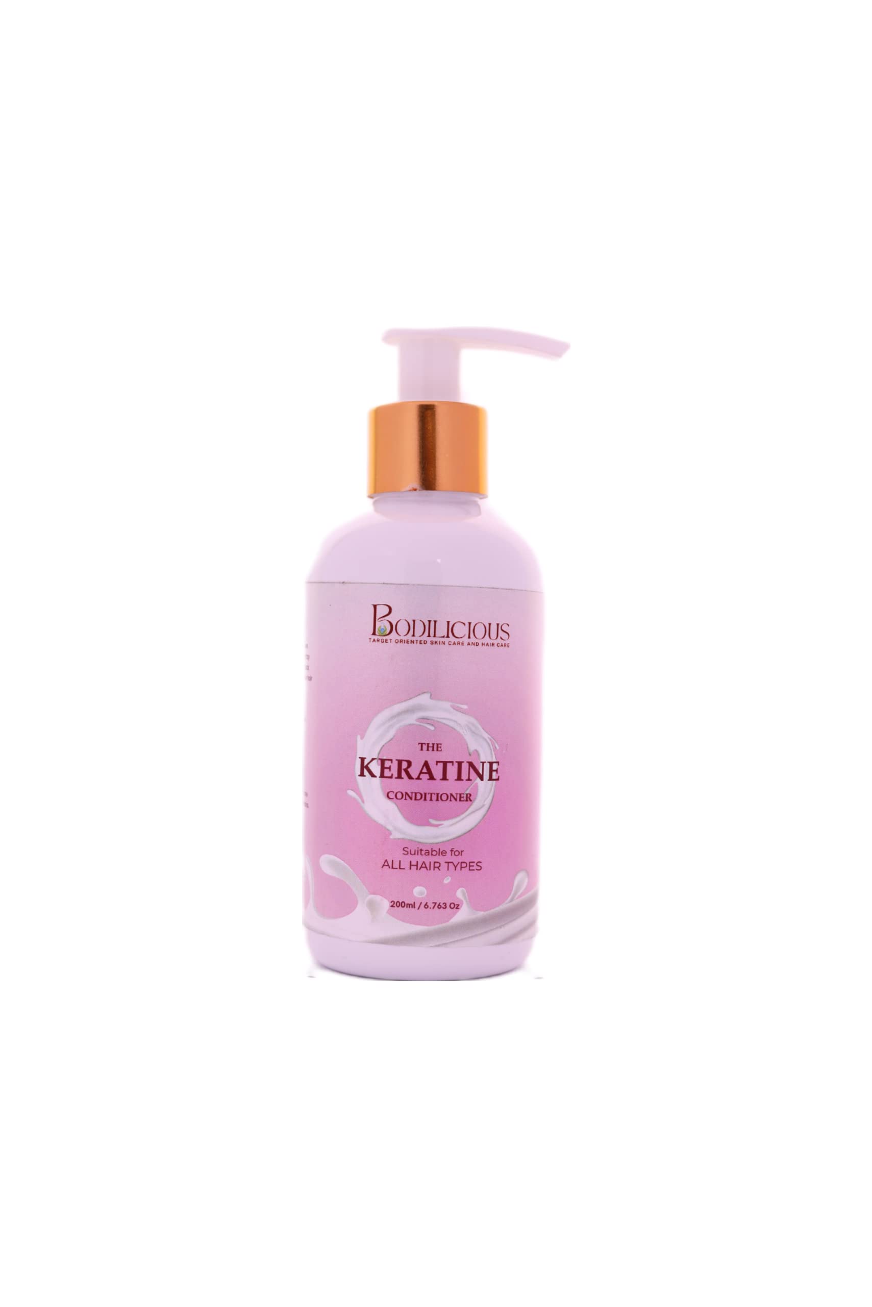 Best Keratin Hair Conditioner for Damaged Hair - Deep Repair & Smoothing Treatment for Frizz Control & Shine - Perfect for Dry, Curly, or Color-Treated Hair at Home Salon Care