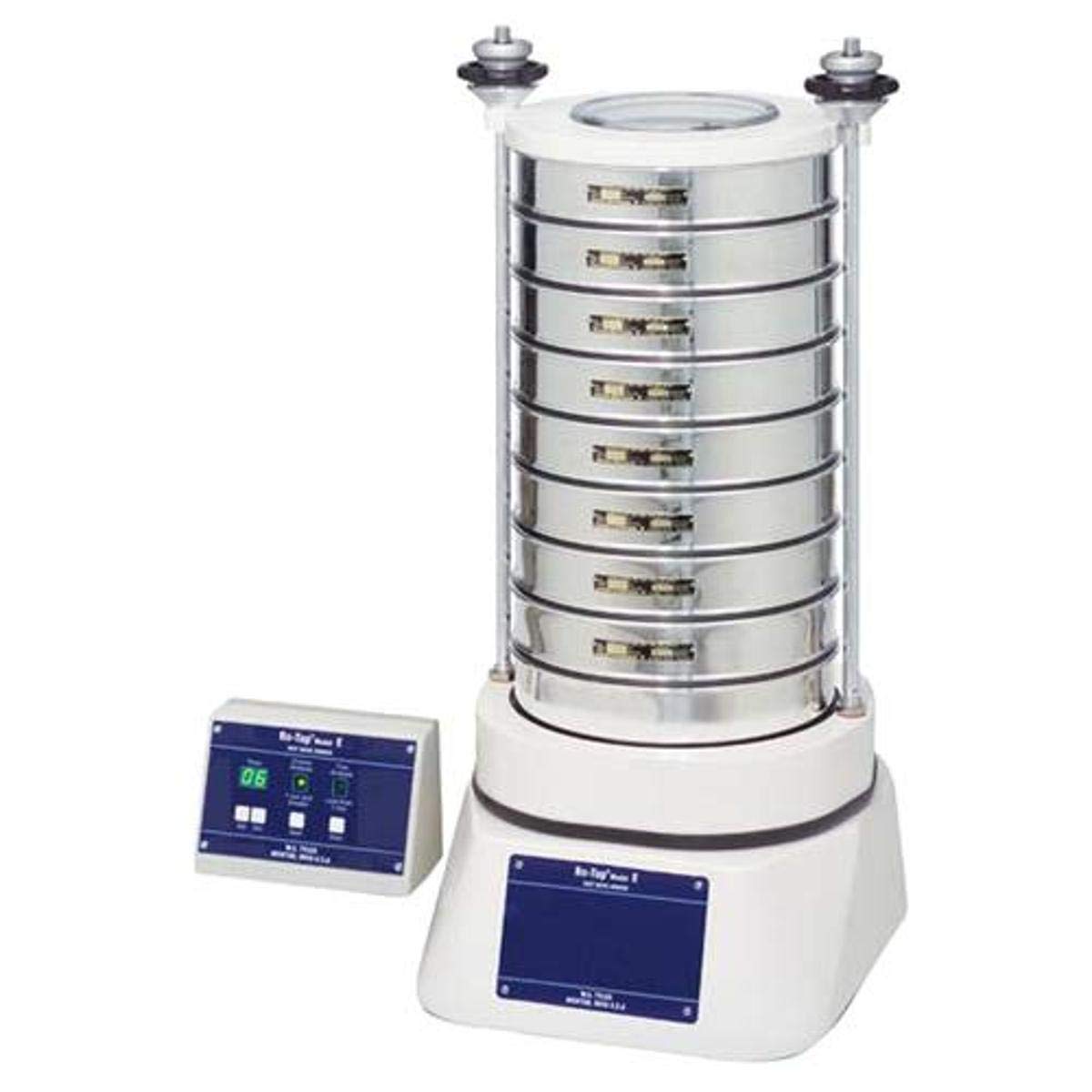 Gilson SS-36 W.S. Tyler Ro-Tap E Sieve Shaker 110V 60Hz - Laboratory Test Sieve Shaker for Particle Size Analysis - Perfect for Soil Testing, Aggregate Analysis & Material Research