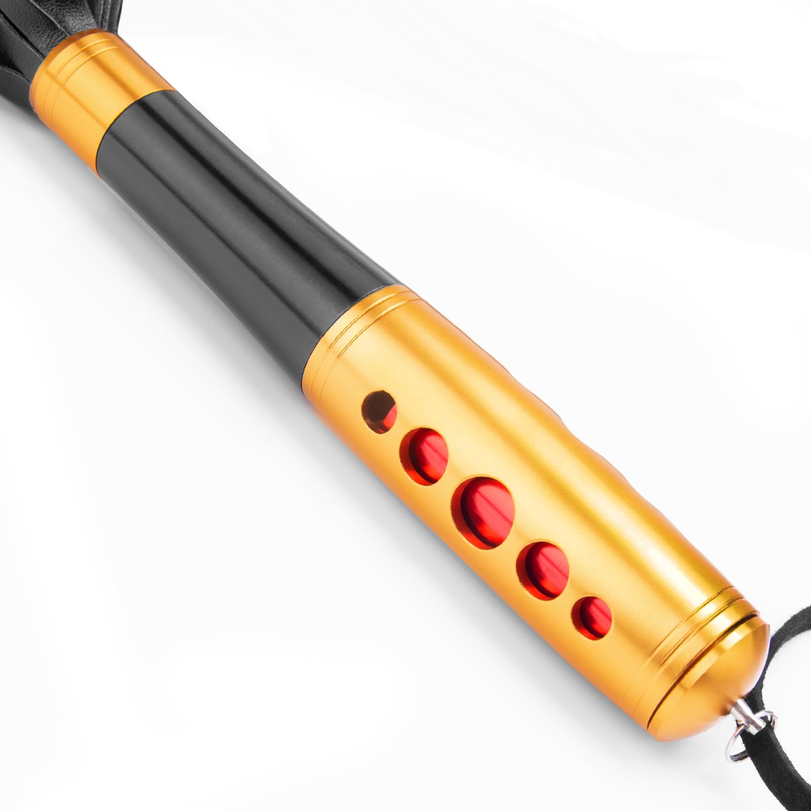 Premium BDSM Whip - Genuine Leather Flogger for Couples, Sensual Spanking Paddle & Adult Sex Toy - Perfect for Role Play, BDSM, and Intimate Bonding - Enhance Your Bedroom Experience with This Handcrafted Flogger