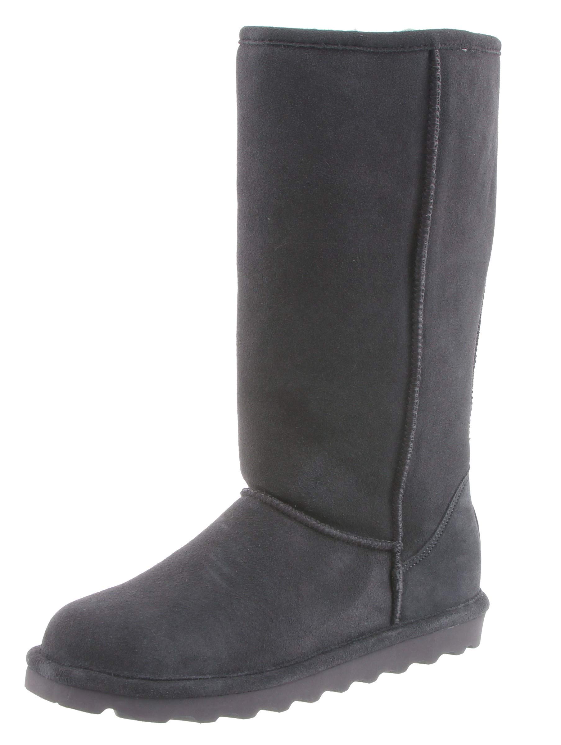 BEARPAW Women's Elle Tall Wide Winter Boots - Classic Suede Slip-On Comfort Boots for Women in Multiple Colors | Perfect for Snow, Casual Wear & Outdoor Activities