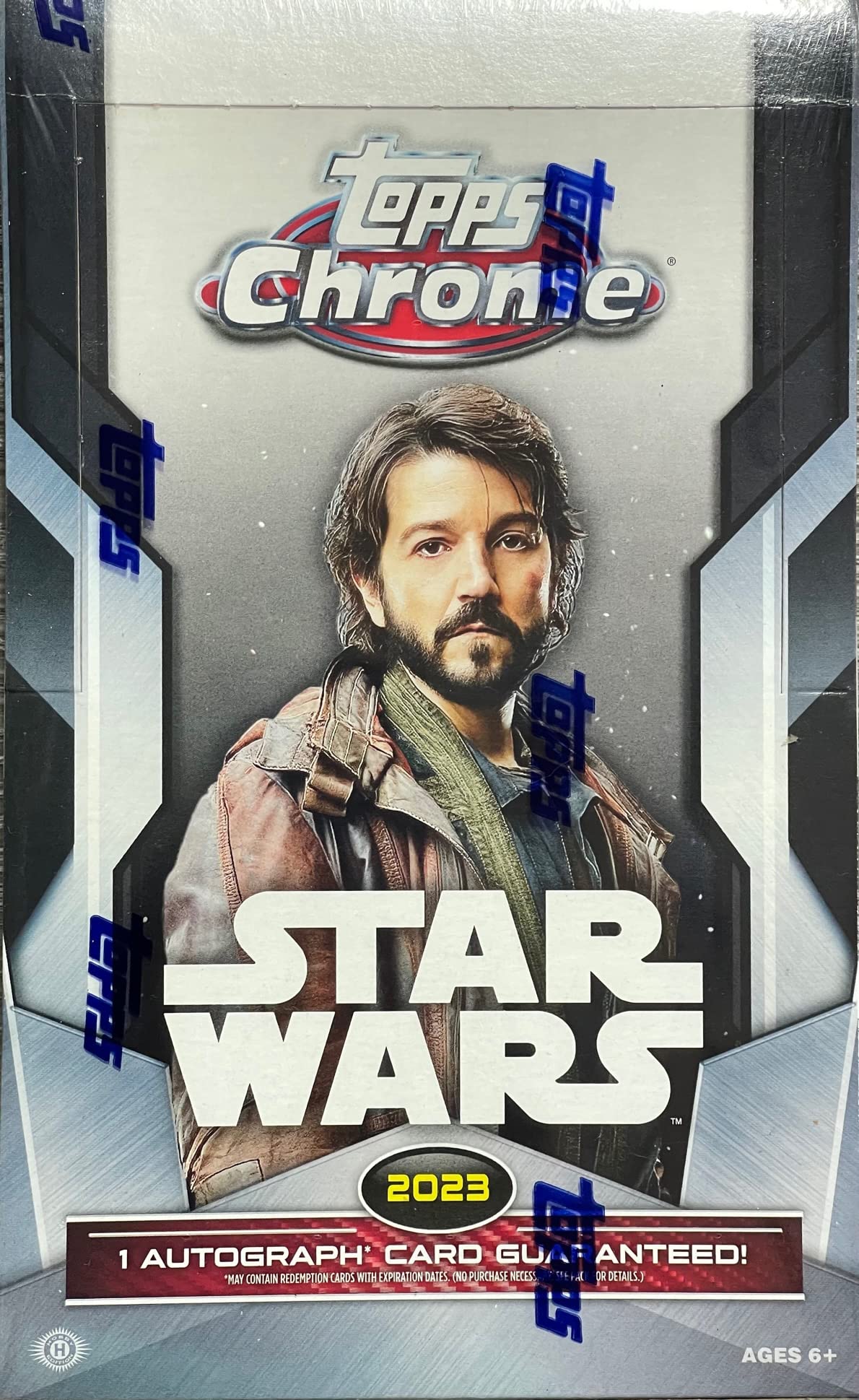 2023 Topps Star Wars Chrome Trading Card Hobby Box - 1 Autograph Guaranteed Per Box | Collectible Cards for Fans & Investors | Perfect for Trading, Gifting & Display