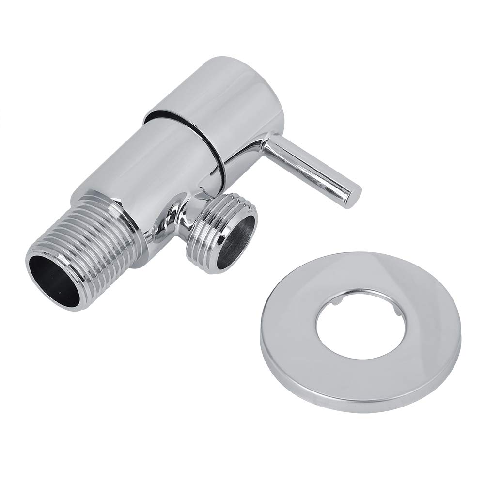 Angle Valve - Safe & Stable Water Shut Off Ball Valve for Bathroom Fixtures | Bathroom Tap & Faucet Valve | Durable Plumbing Fitting for Home Bathroom & Kitchen Sink | Perfect for Leak Prevention & Water Flow Control
