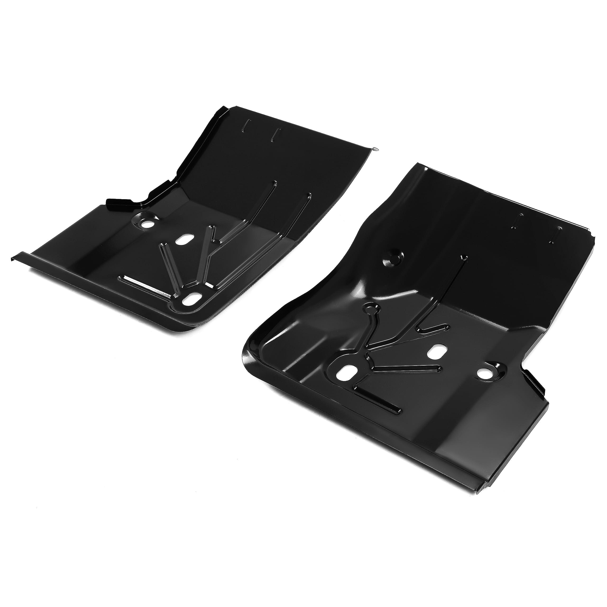 KUAFU Front Floor Pans Replacement for 1997-2006 Jeep TJ Wrangler 2-Door - Black Driver & Passenger Side (LH & RH) - Durable Rust Protection for Off-Road Adventures & Daily Commuting