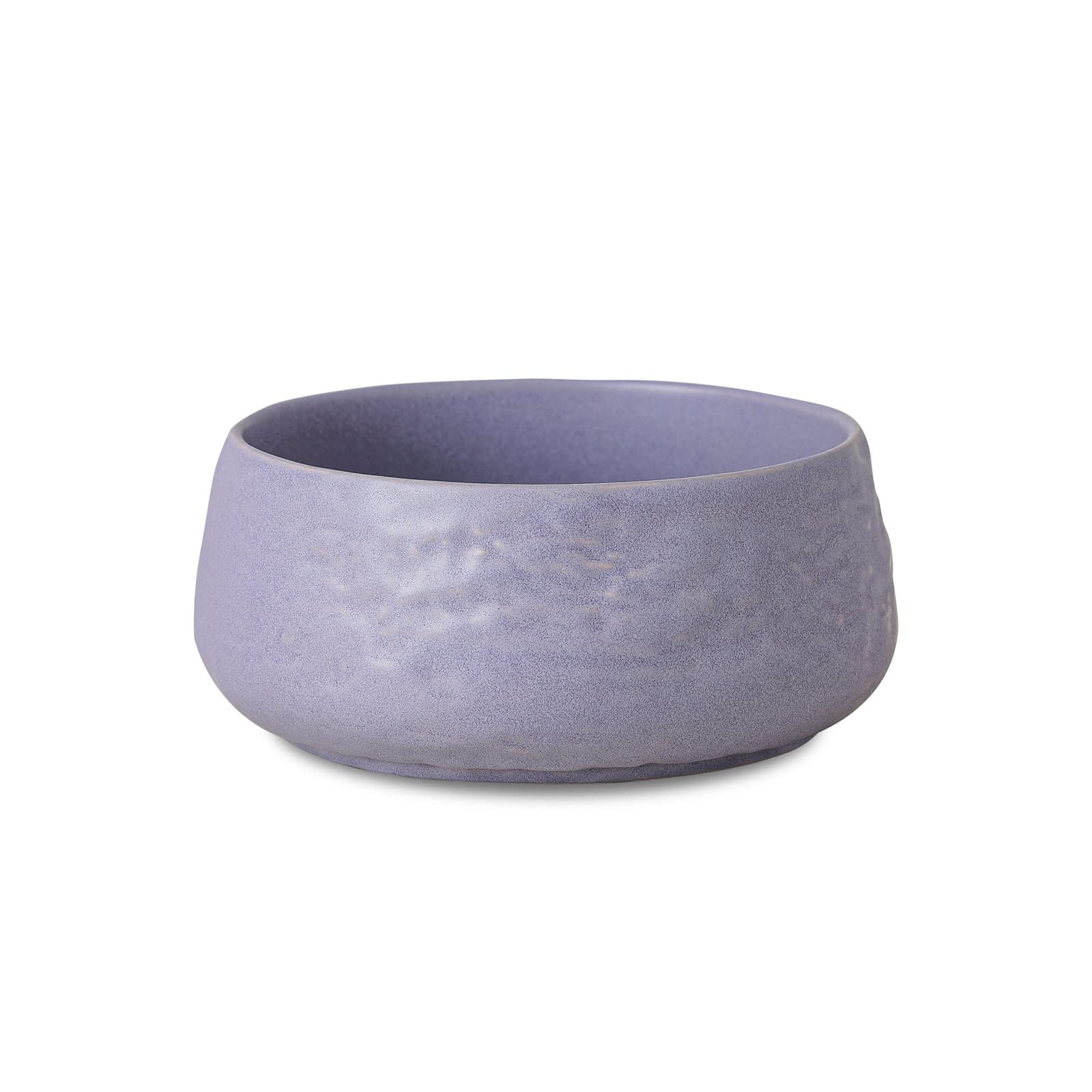 Mercer Project SHOSAI 16-Piece Stoneware Dinnerware Set - Modern Lavender Plates & Bowls for 4 - Durable Ceramic Dishware for Everyday Dining, Entertaining & Restaurant Use