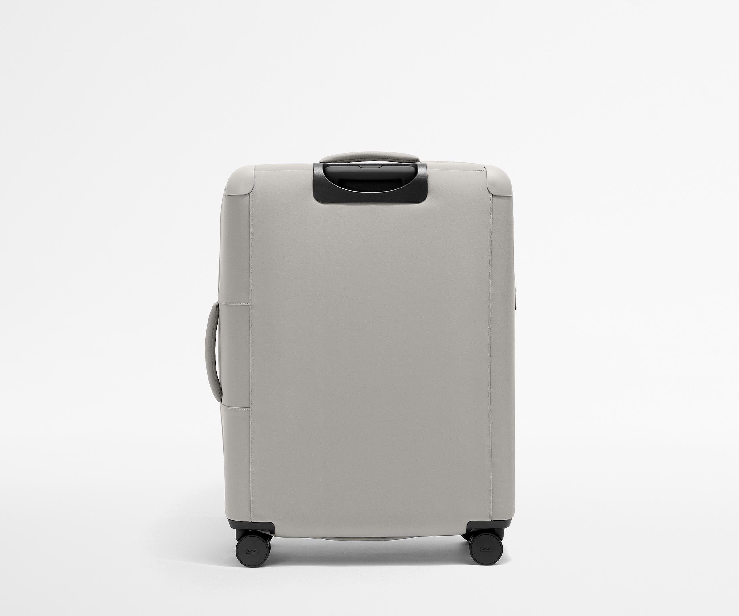 Premium Softside Large Luggage in Cloud Gray - Perfect for Air Travel, Business Trips & Weekend Getaways
