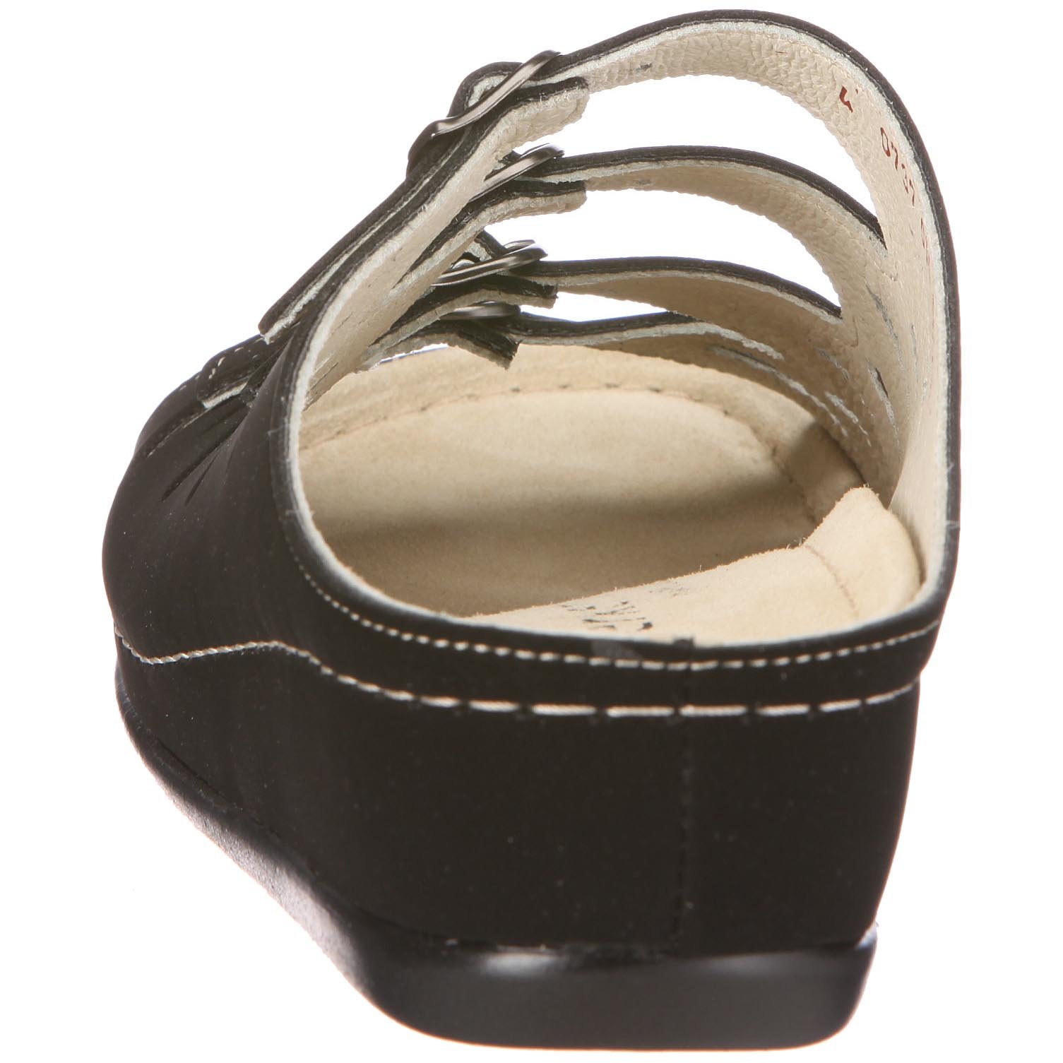 Berkemann Women's Comfortable Slip-On Mules - Soft Leather House Shoes for Relaxing at Home, Lounging & Indoor Wear