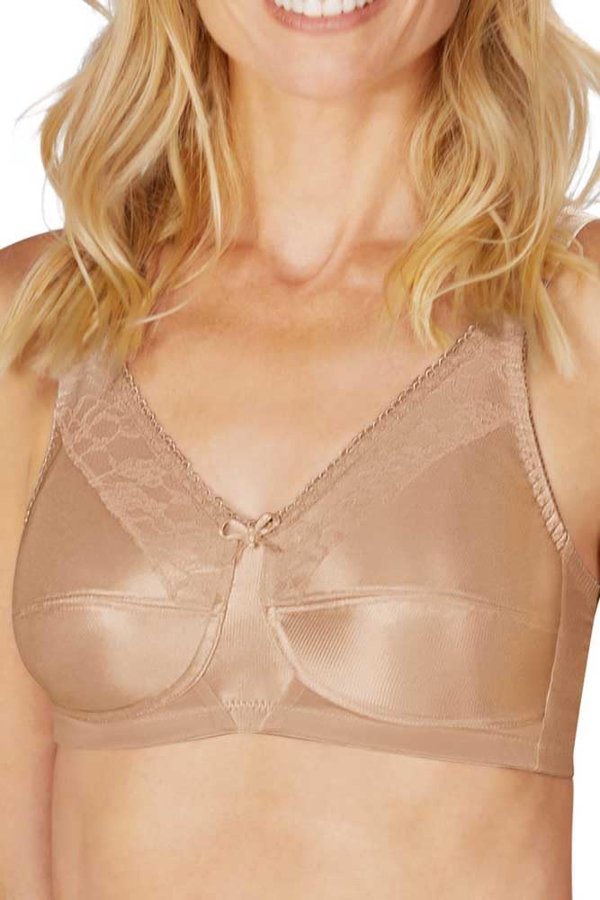 Amoena Women's Wire-Free Post-Surgery Bra - Soft Comfort Support Bra for Mastectomy & Lumpectomy Recovery - Perfect for Everyday Wear & Active Lifestyles