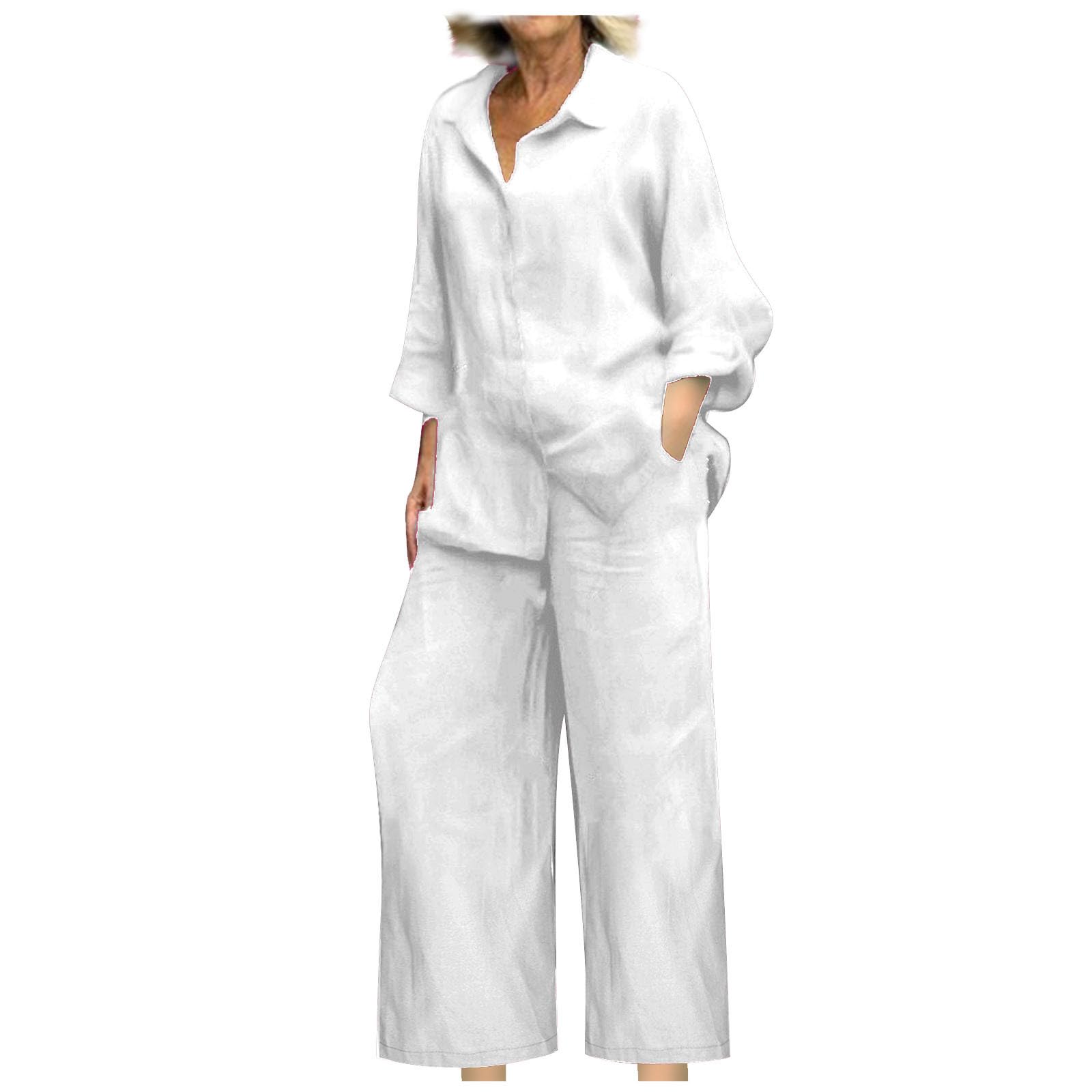 Plus Size Palazzo Pants for Women - Wide Leg Lounge Pants & Matching Sweater Set | Comfortable Two-Piece Outfit for Relaxing at Home, Holiday Attire & Casual Wear | 2024 Women's Fashion Lounge Sets