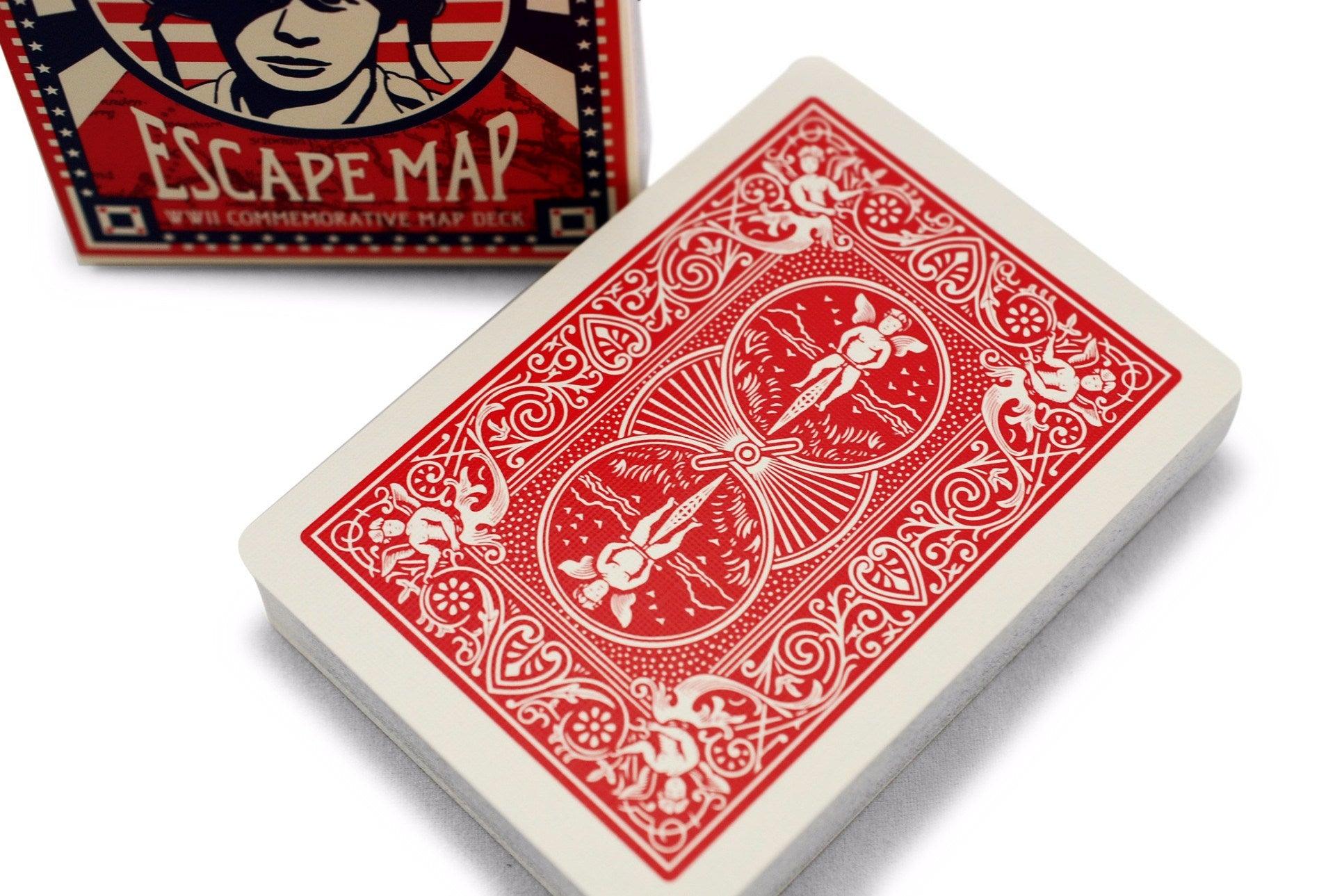 Bicycle® Escape Map - Waterproof & Tear-Resistant Cycling Map for Outdoor Adventures, Hiking, and Emergency Preparedness