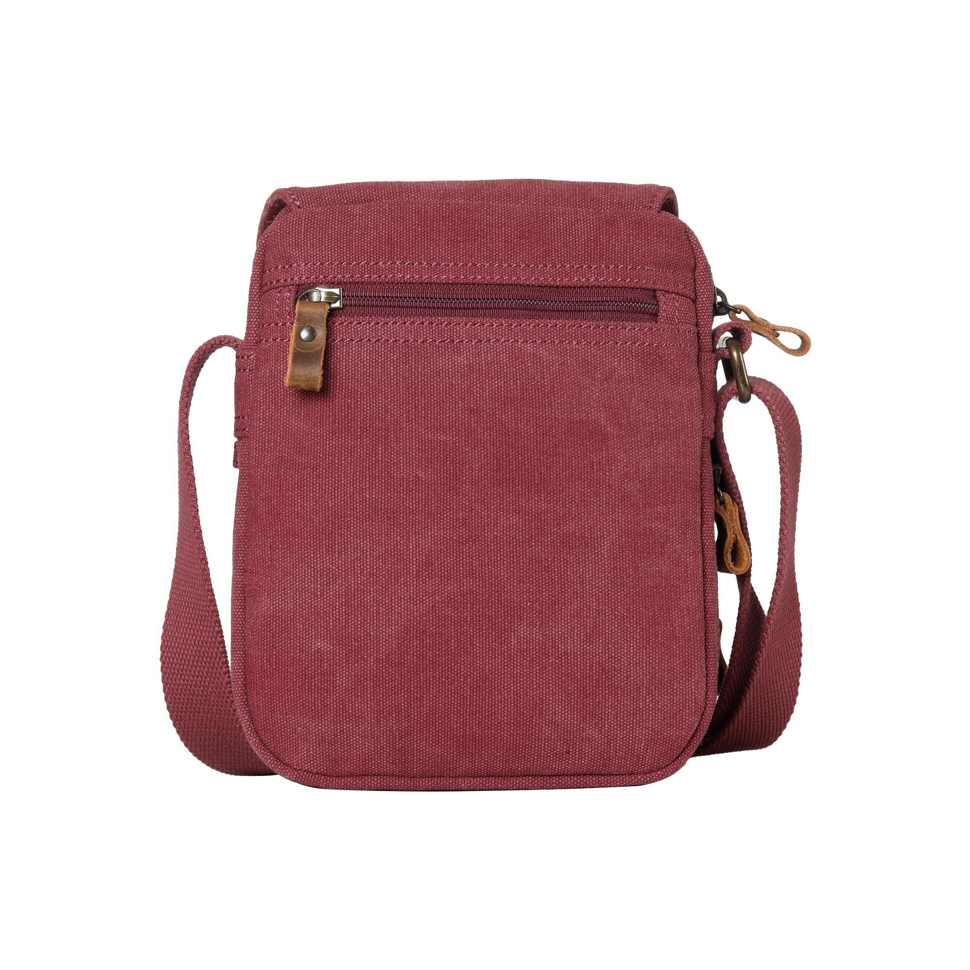 Troop London Classic Canvas Crossbody Bag for Men & Women - Stylish & Durable Messenger Bag for Travel, Work & Everyday Use