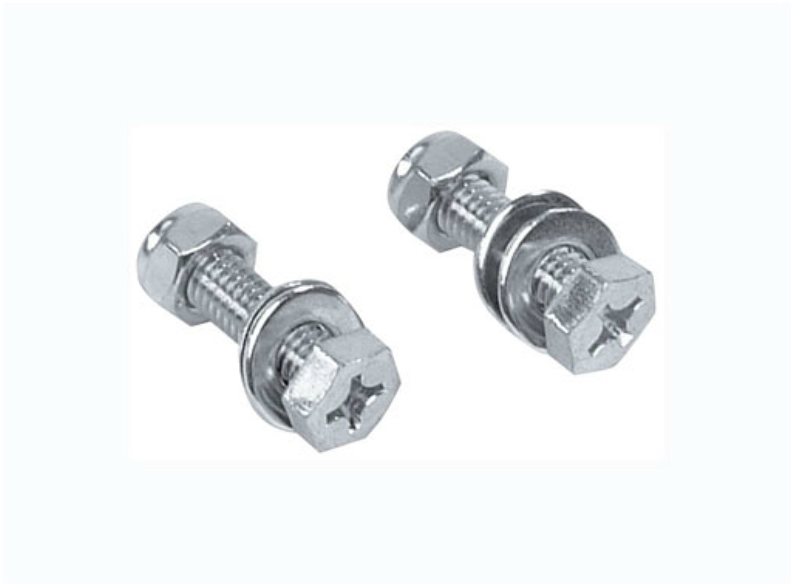 Lowrider Two Banana Seat Screw and Nut Set - Pair of Durable Bicycle Seat Hardware for Bike Seat Replacement & Repair - Perfect for Custom Bike Builds, Vintage Bicycle Restorations & DIY Cycling Projects