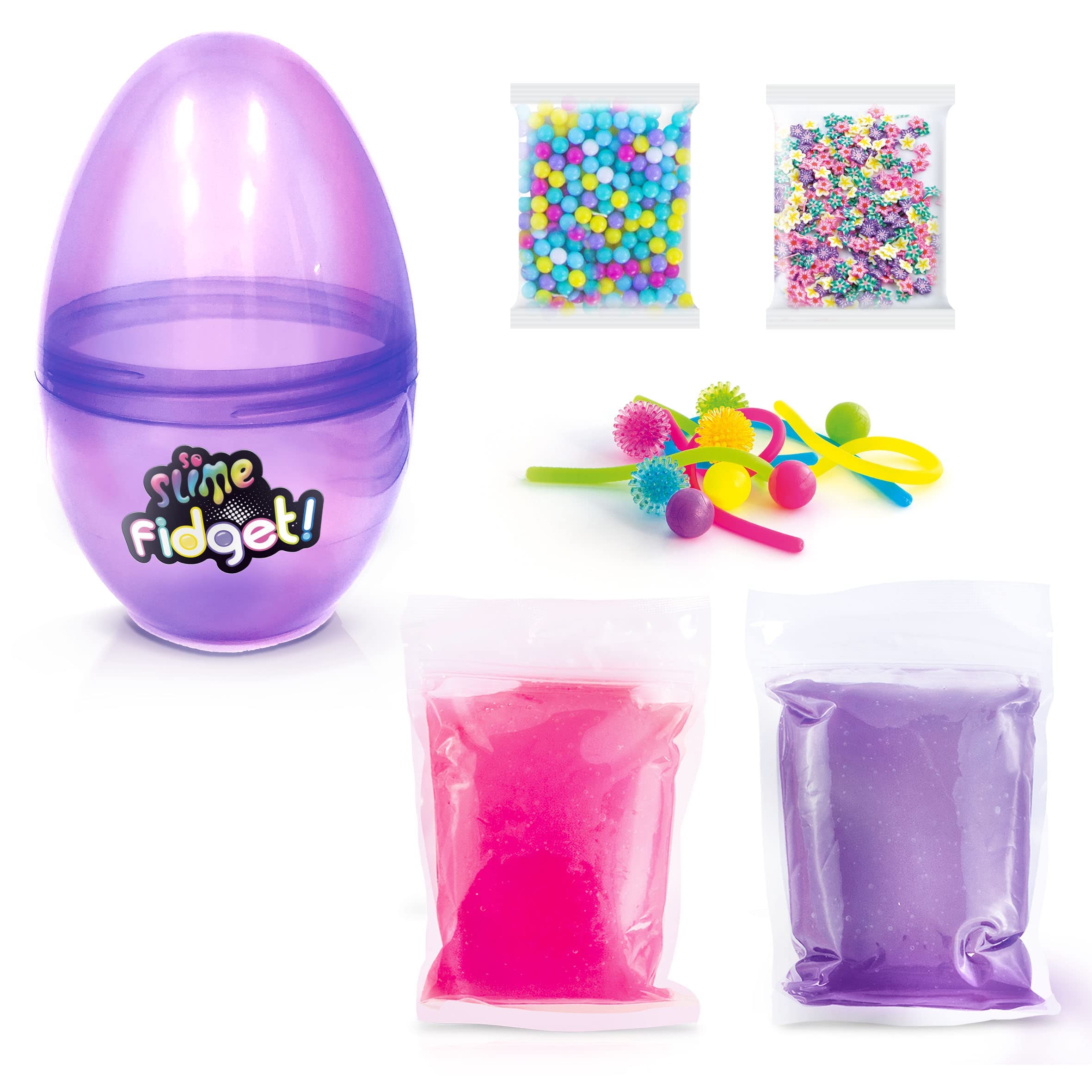 Canal Toys So Slime Fidget Slime Egg - Sensory Stress Relief Toy for Kids & Adults - Fun DIY Slime Making Kit for Playtime, Party Favors & Classroom Activities (SC224)