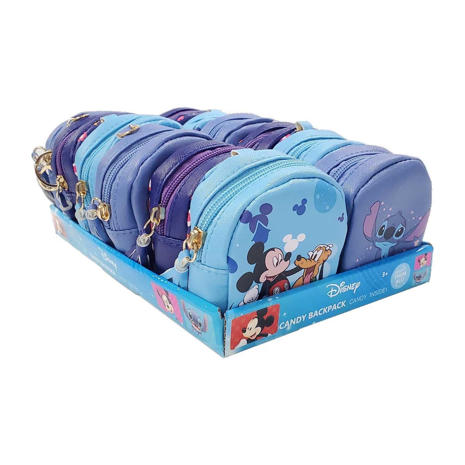 Disney Mini Backpack 12-Pack by CandyRific | Cute Character Backpacks for Kids, School, Travel & Party Favors | Bulk Set for Birthday Gifts & Classroom Rewards