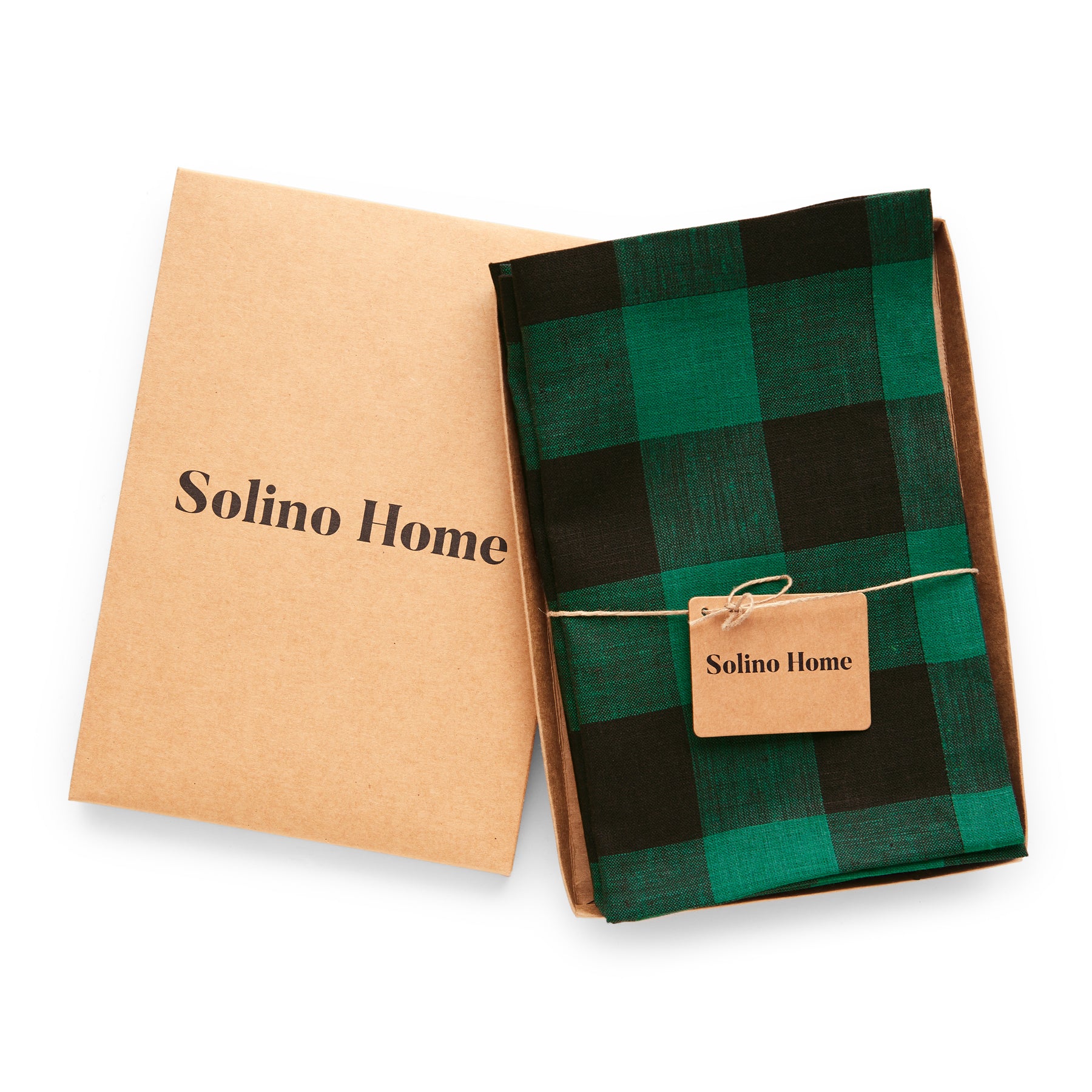 Buffalo Check Cotton Napkins - Set of 4 Premium Dinner Napkins for Holiday Table Setting, Christmas Decor & Farmhouse Dining - Reusable & Washable