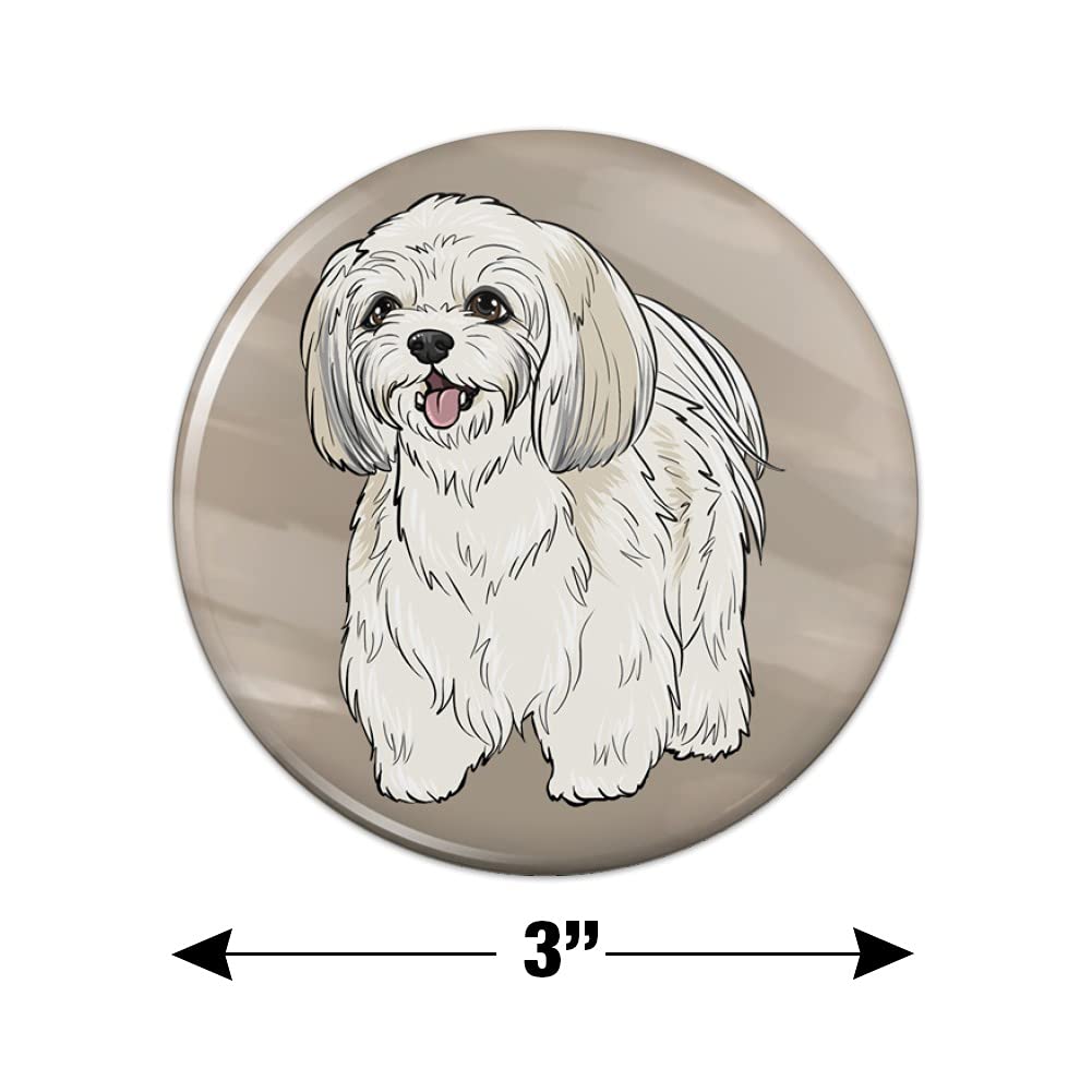 Shih Tzu Dog Refrigerator Magnet - Cute Kitchen Decor for Pet Lovers - Perfect for Fridge, Office & Home Organization