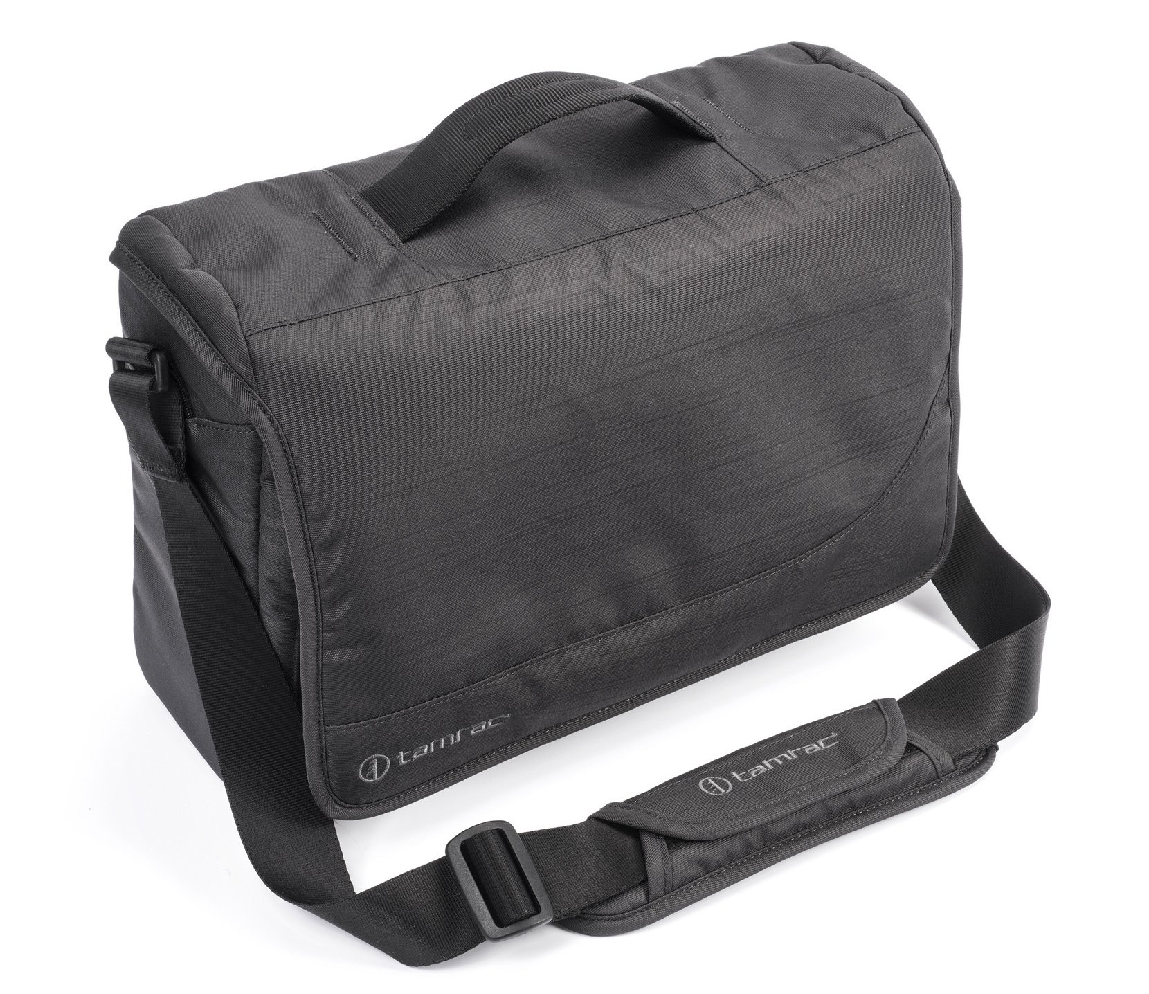 Tamrac Derechoe 8 DSLR Camera Shoulder Bag - Durable Iron Gray Photography Gear for Travel & Outdoor Shooting - Perfect for Photographers, Hiking & Adventure Trips