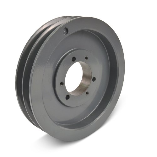 TB Woods 1002C Classical V-Belt Sheave | C Belt Section 2-Groove Cast Iron Pulley | 10.40