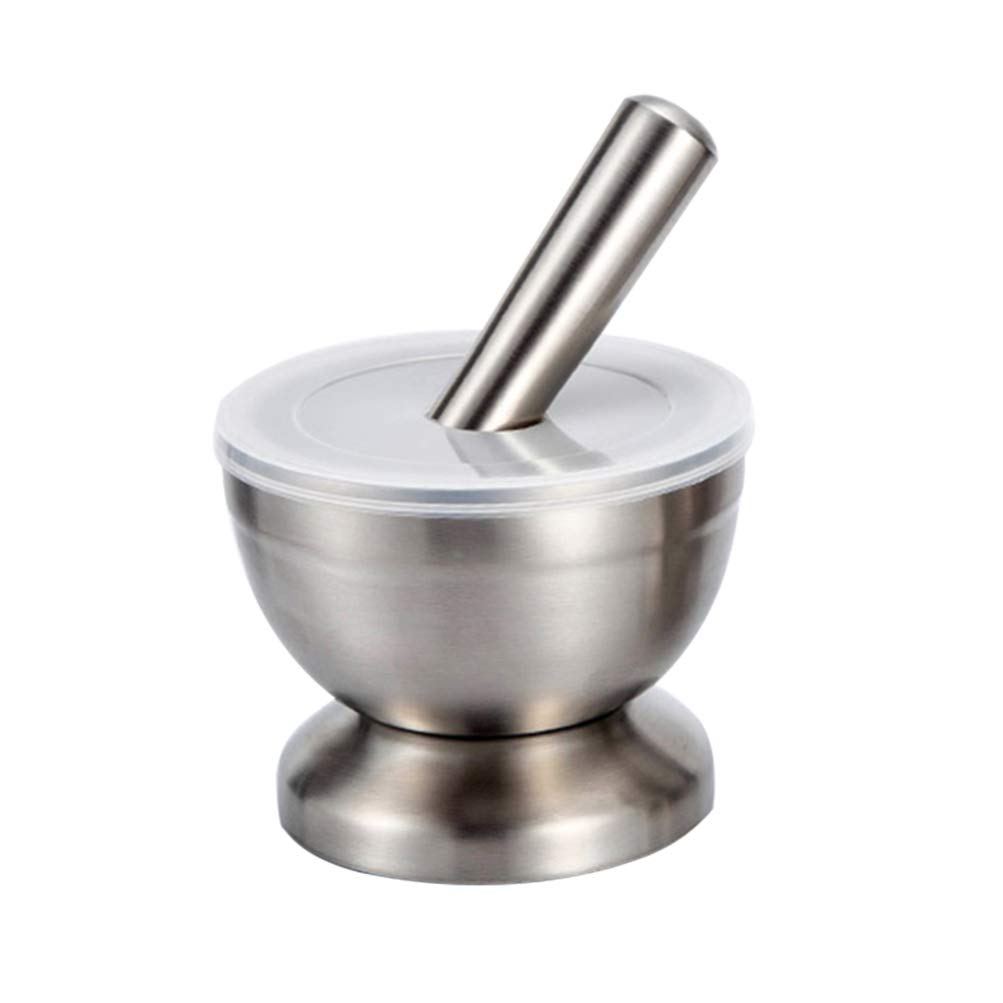 Premium 304 Stainless Steel Garlic Press - Heavy Duty Garlic Grinder & Mincer for Effortless Cooking - Perfect for Garlic Lovers, Chefs & Home Kitchens (Ideal for Pasta, Stir Fry, Sauces & More)